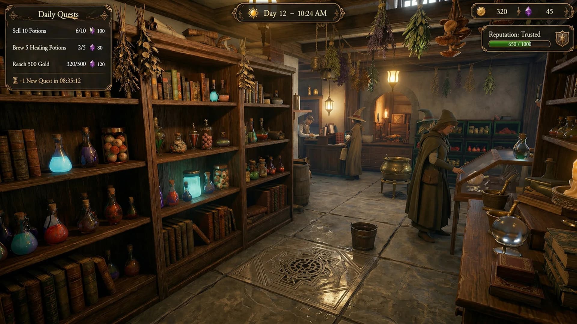 Witch Shop Simulator görsel 3
