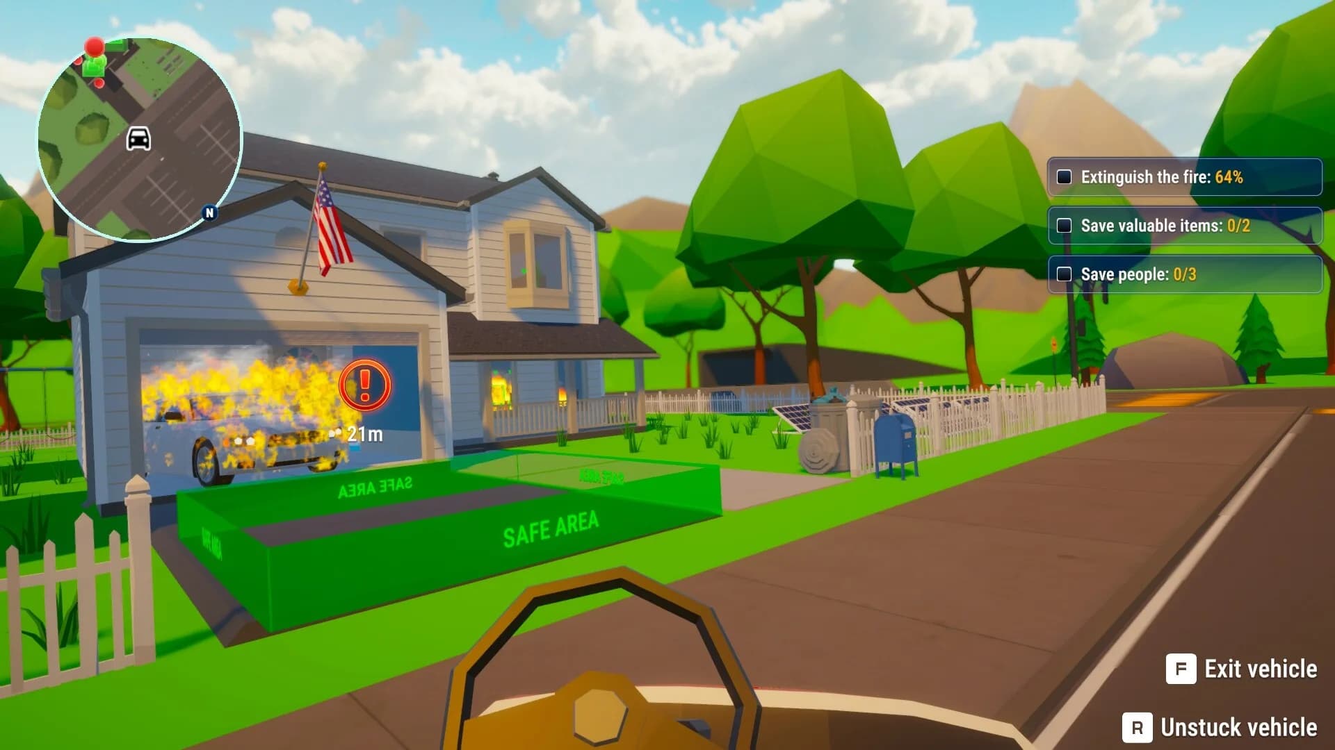 Rescue Guys - Firefighters Simulator görsel 9