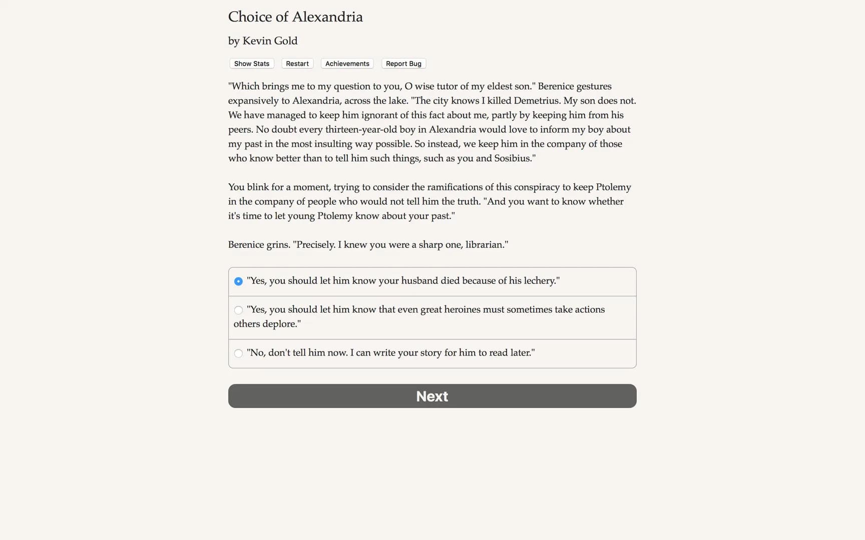 Choice of Alexandria görsel 6