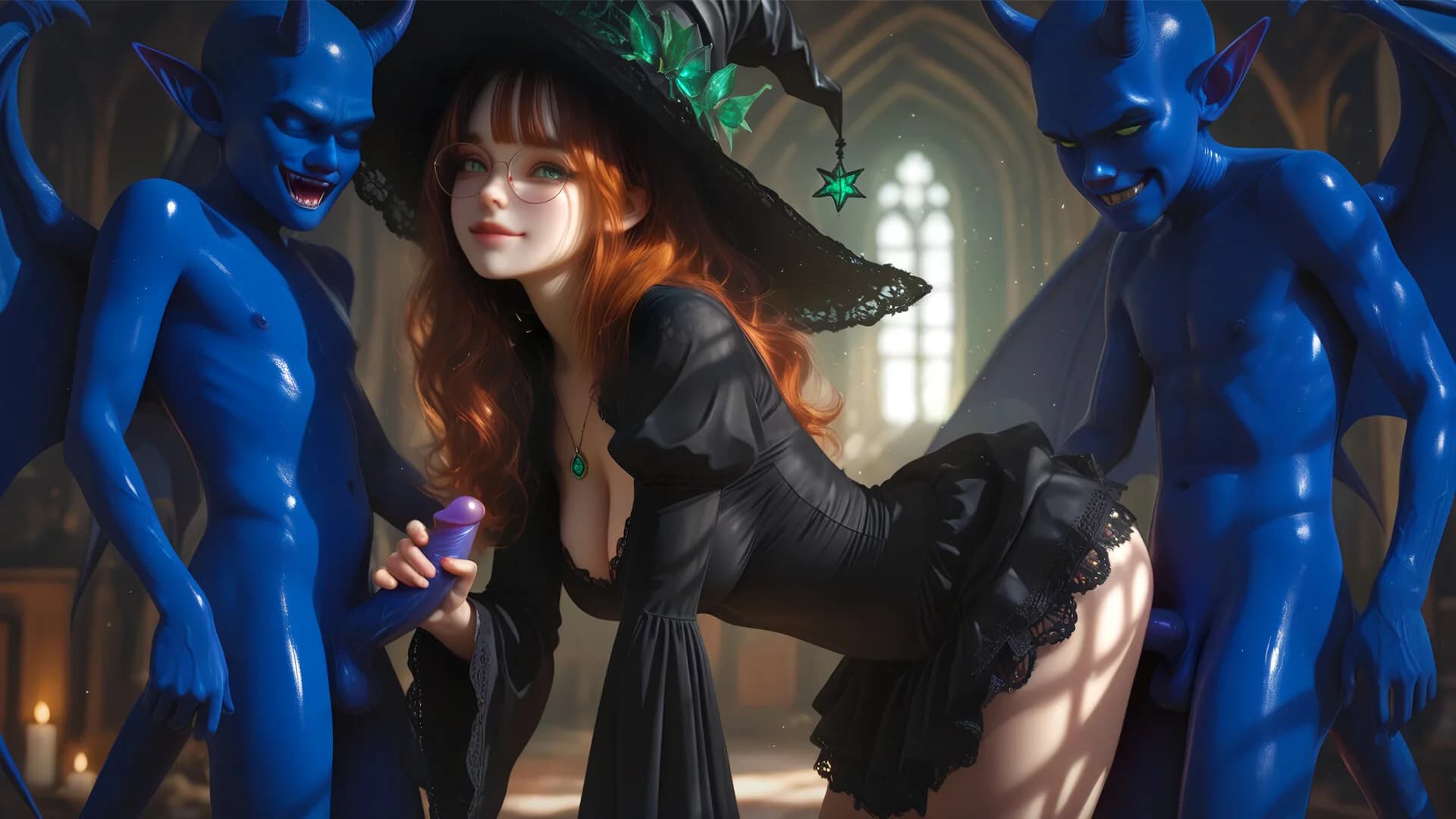 Curious Sorceress: Grimoire of Sex görsel 6