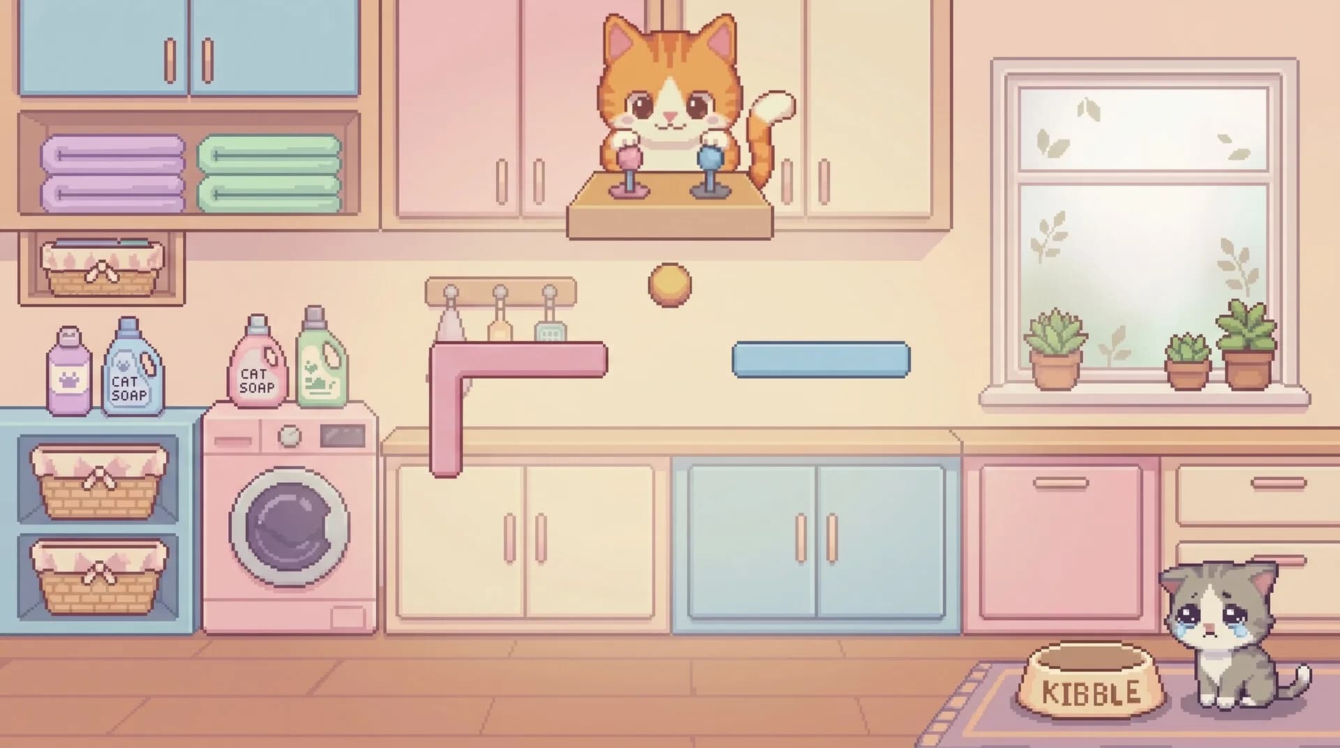 Feed the Cat: Gravity Puzzle görsel 3