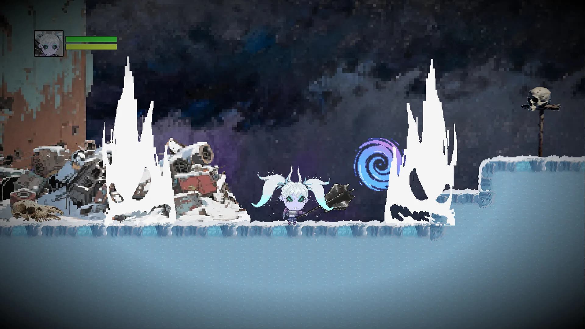 雪骑：怪力，大头，双马尾 görsel 2