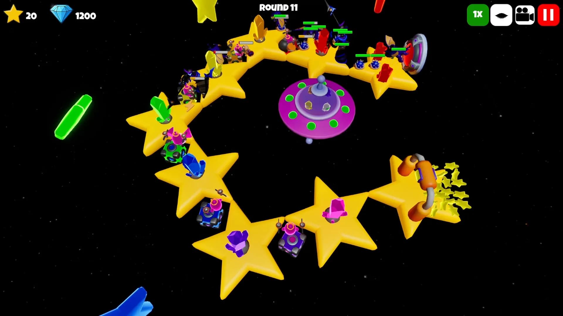 Glowbot Tower Defense görsel 8