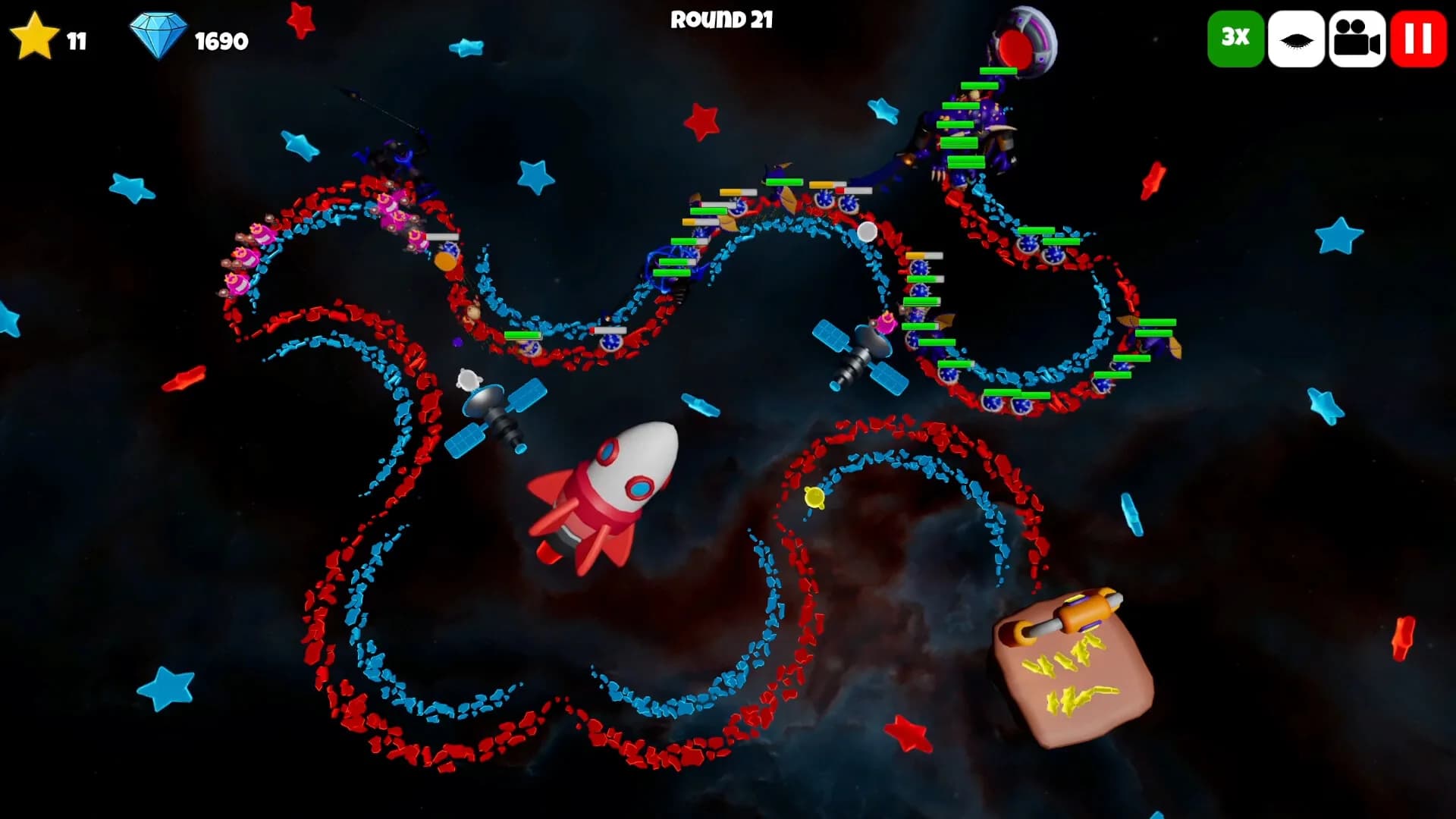 Glowbot Tower Defense görsel 9