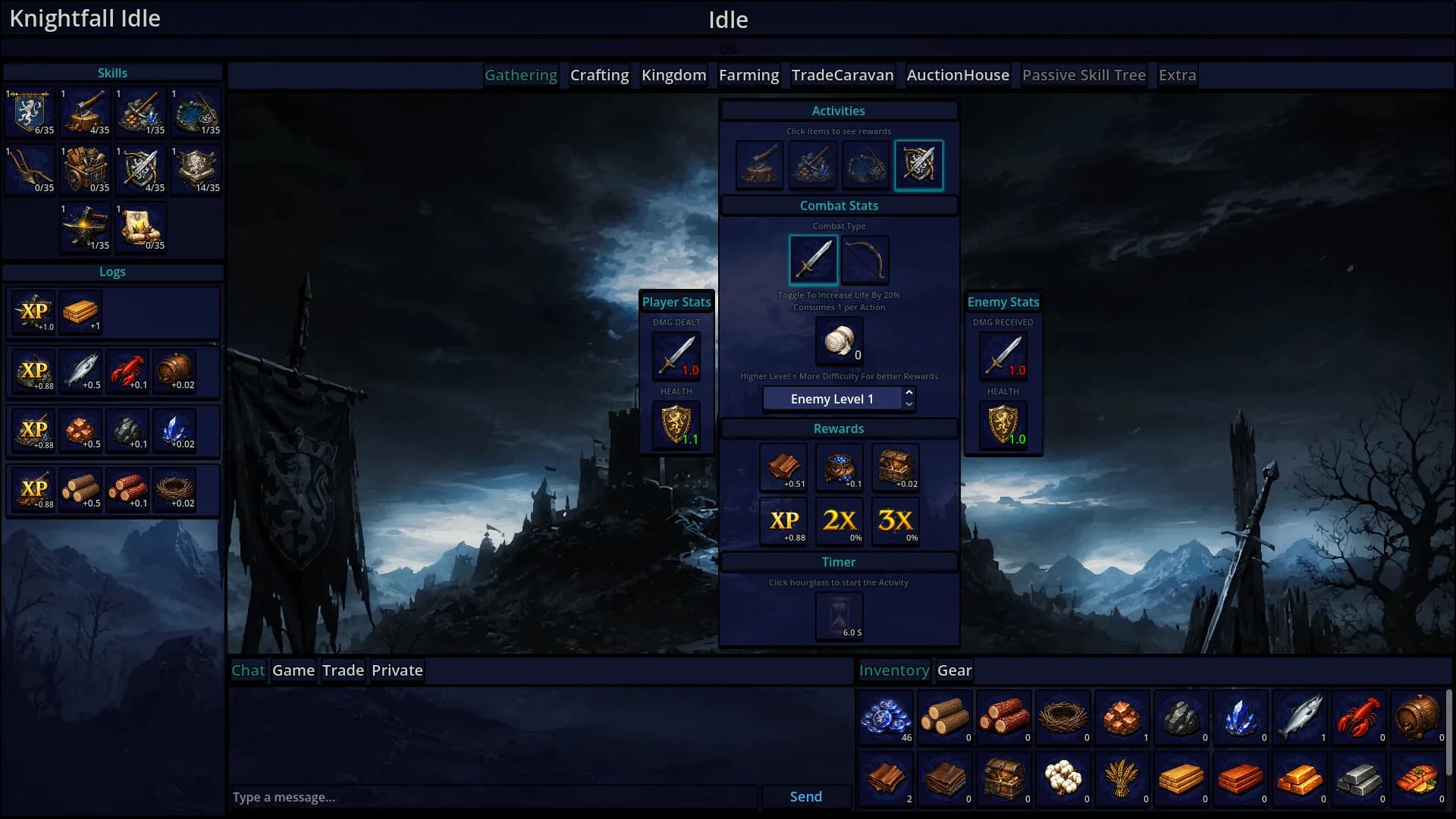 Knightfall Idle görsel 5