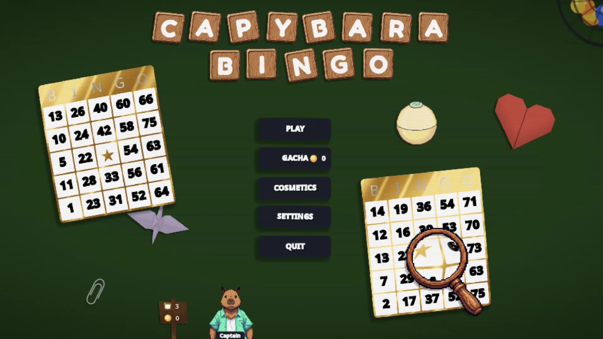 Capybara Bingo görsel 2