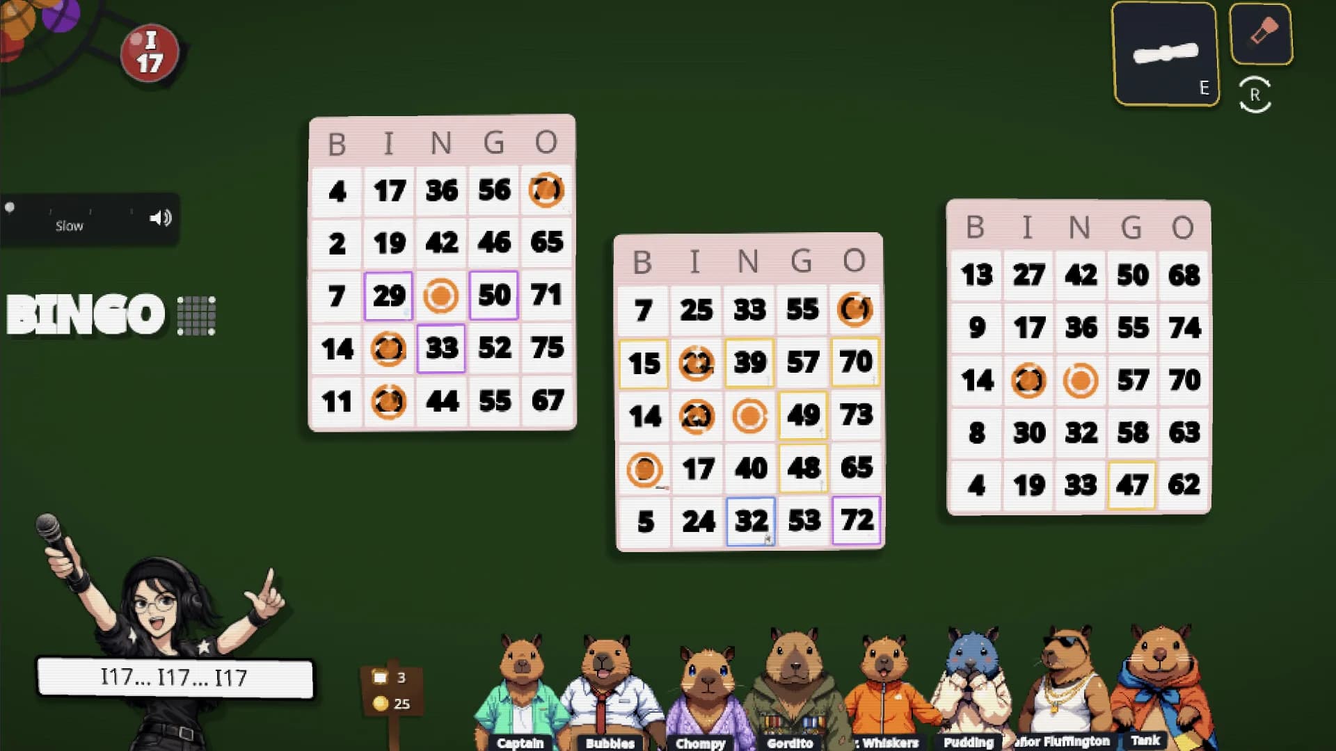 Capybara Bingo görsel 4