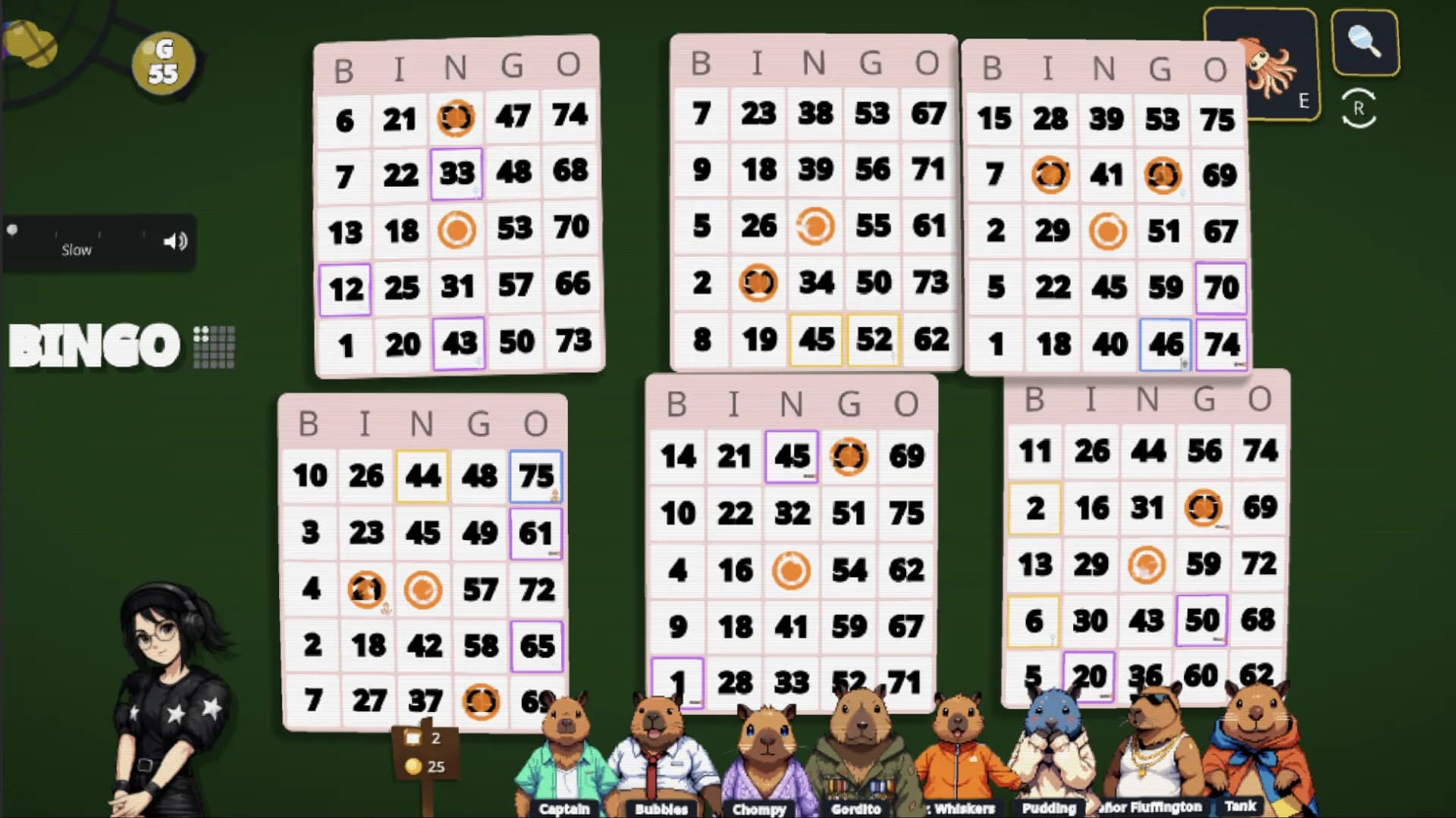 Capybara Bingo görsel 5