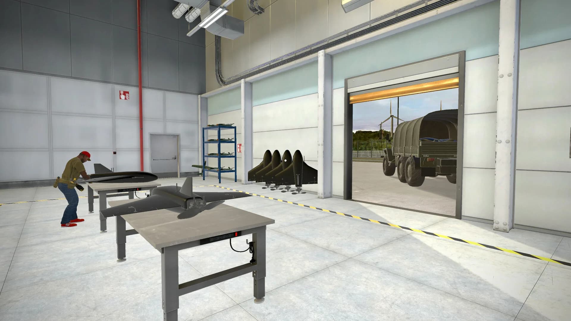 Drone Factory Simulator görsel 19