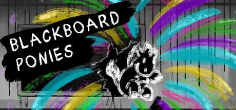 Blackboard Ponies görsel 1