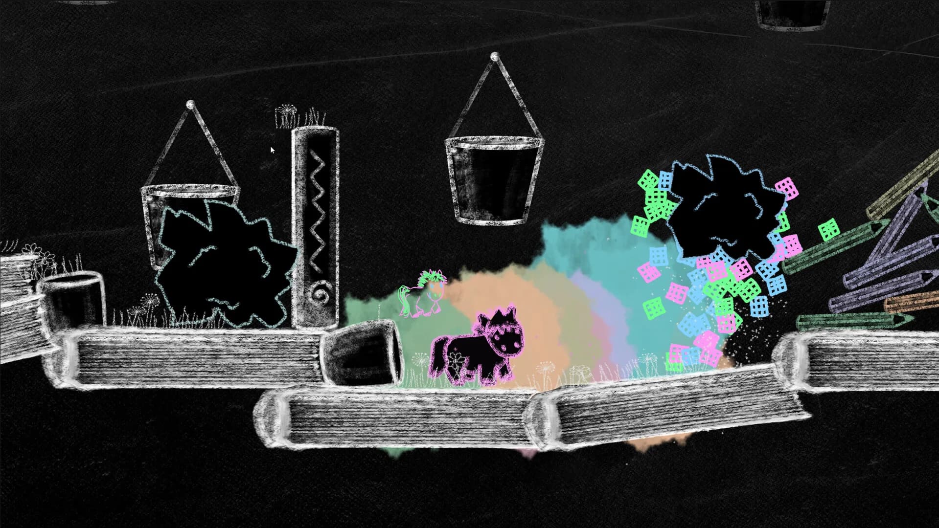 Blackboard Ponies görsel 4