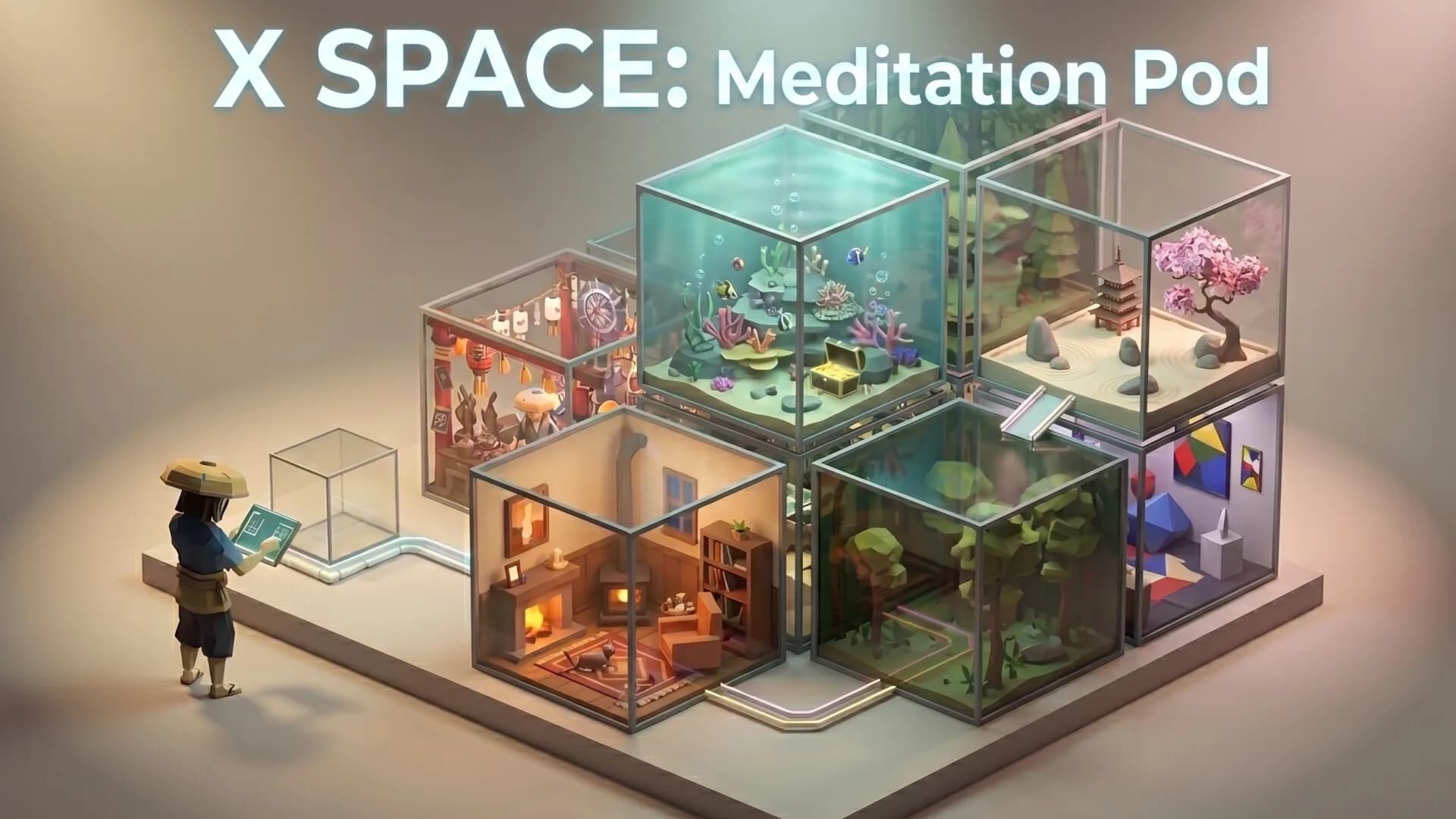 X SPACE: Meditation Pod görsel 21