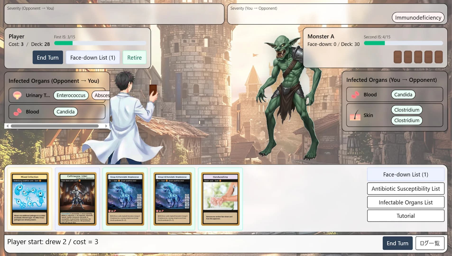 Regulea: Infection Card Battle görsel 3