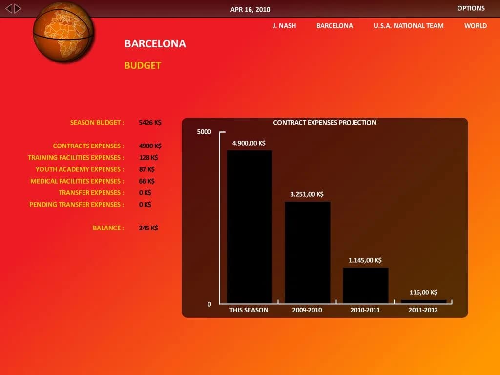 World Basketball Manager 2010 görsel 2