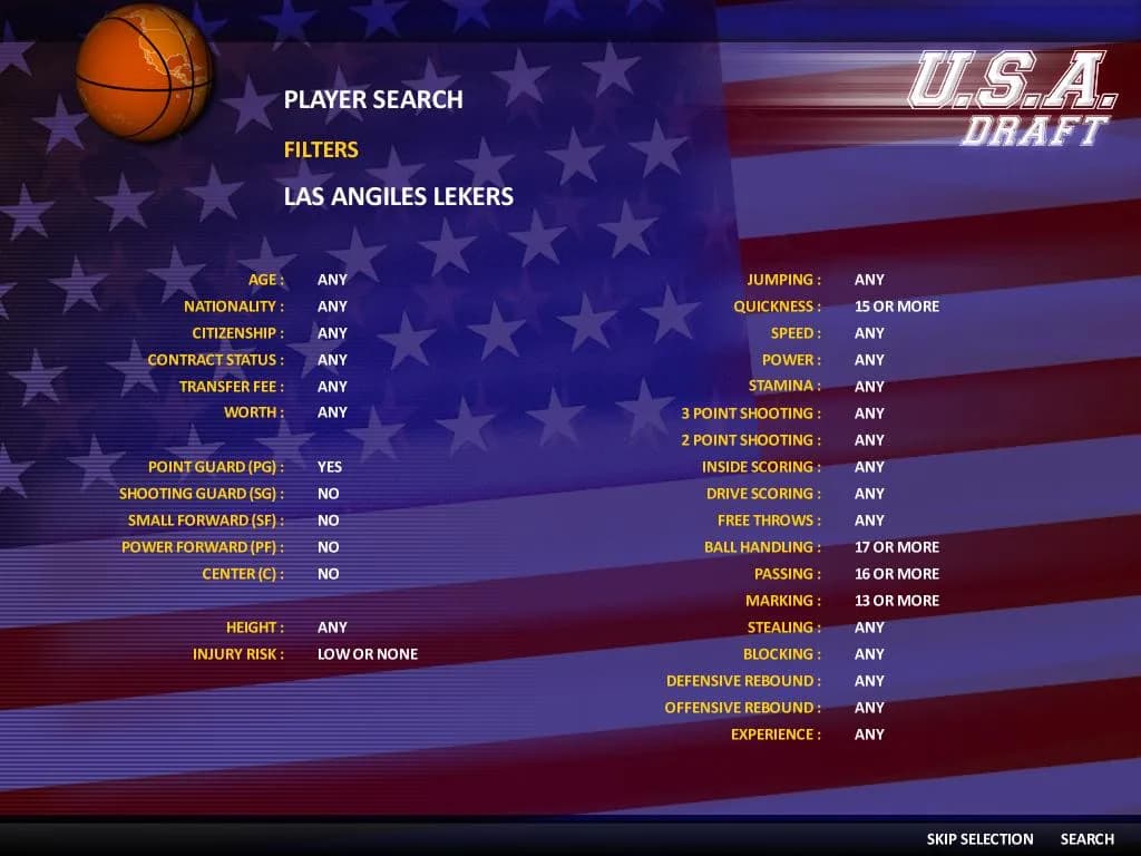 World Basketball Manager 2010 görsel 4
