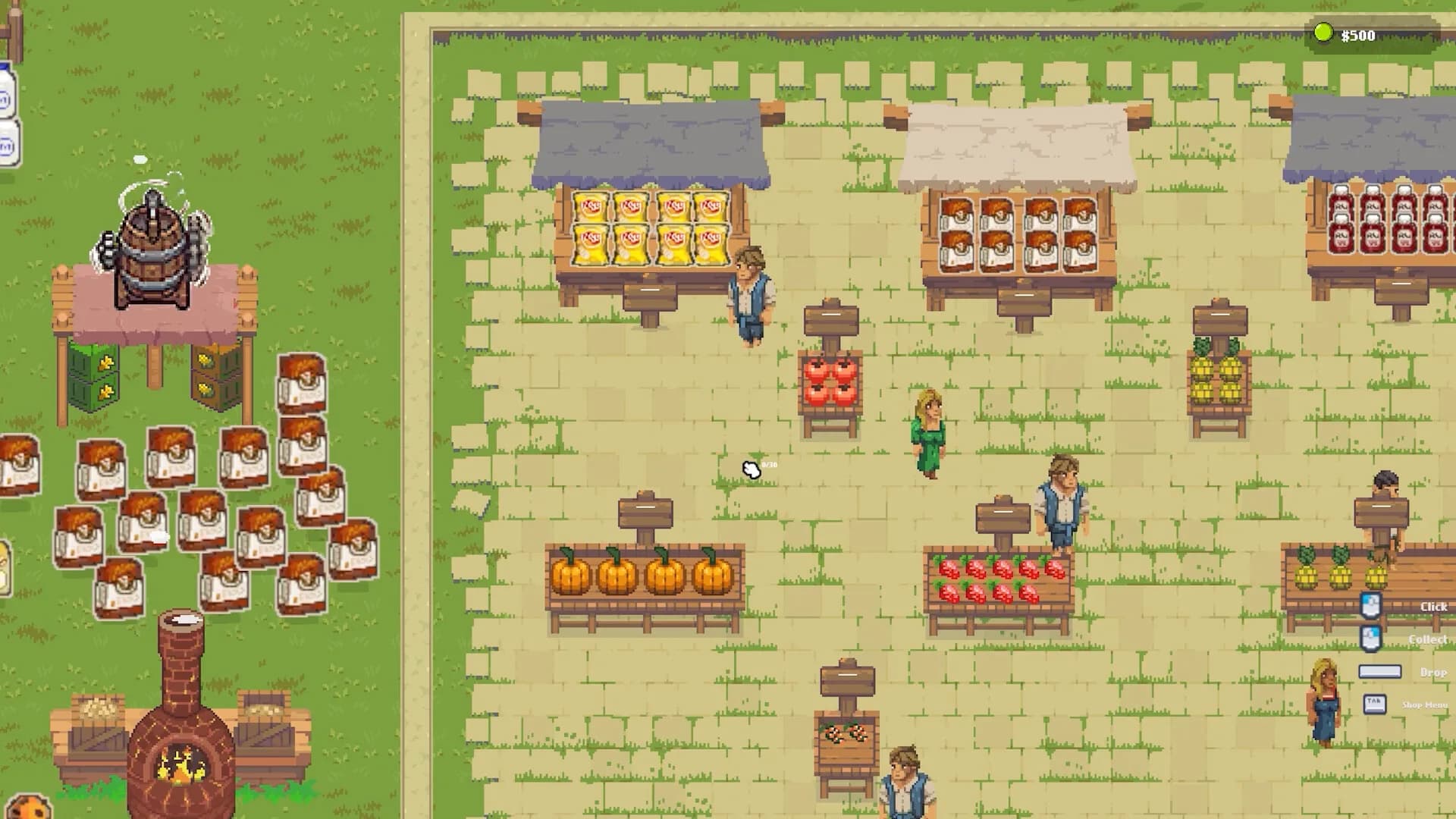 Farming & Supermarket: Clicker görsel 5
