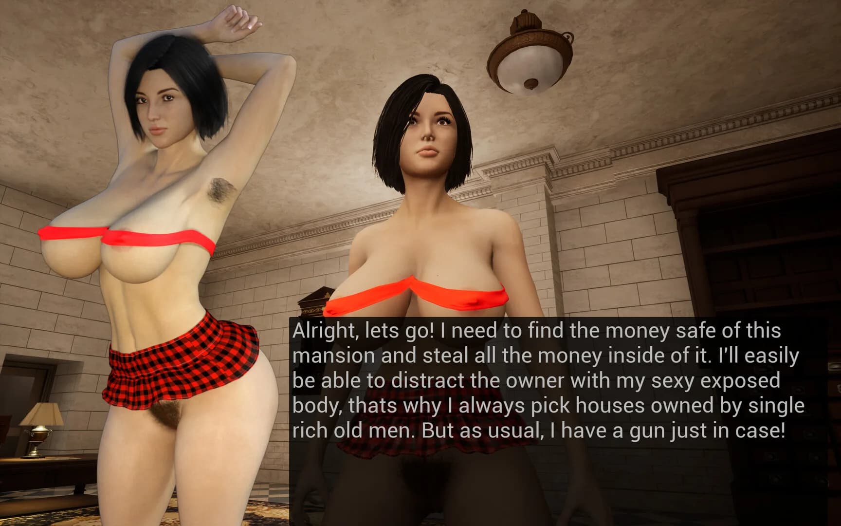 Sara The Sexy Thief In The Mysterious Mansion görsel 2