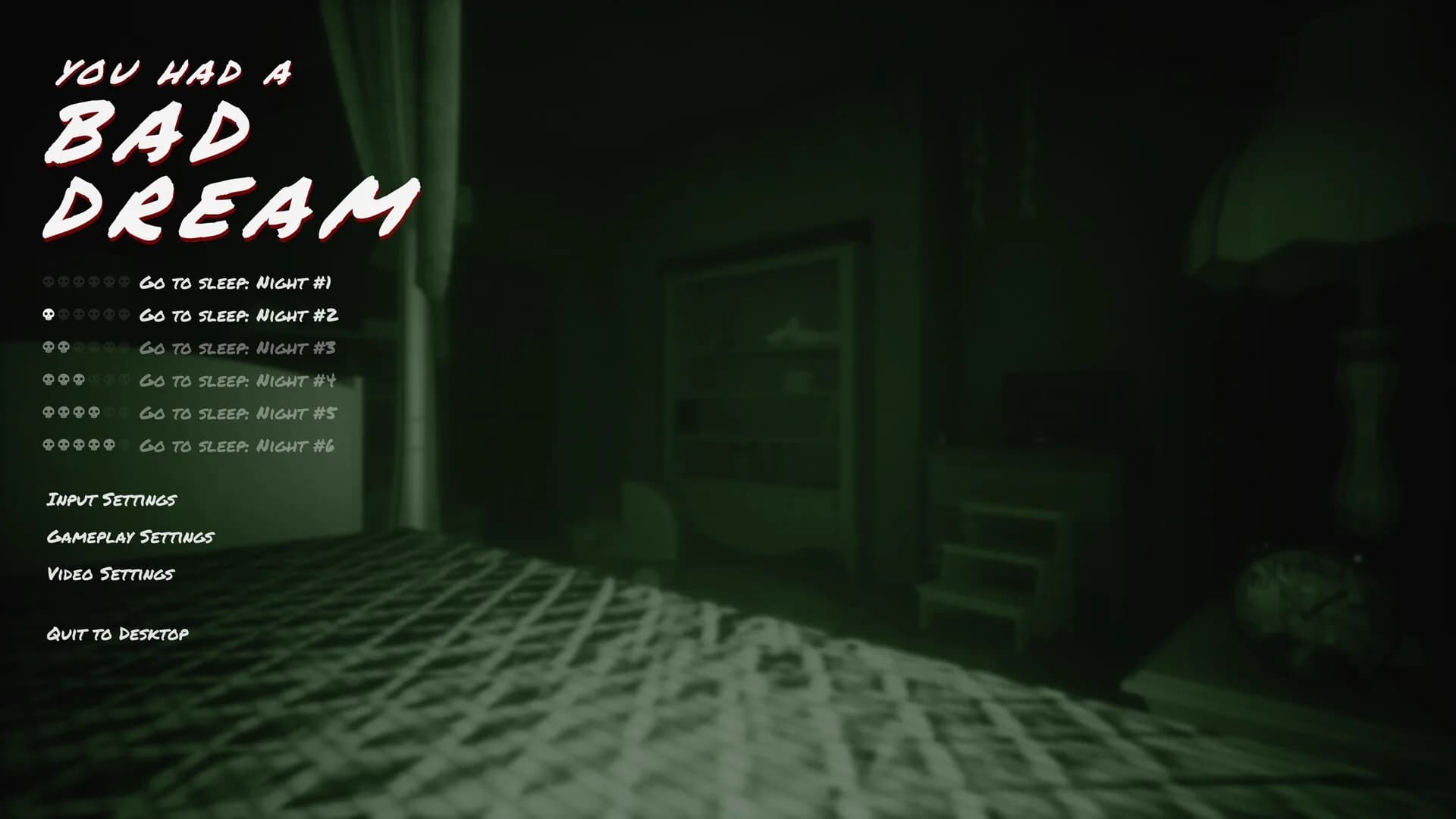 You had a bad dream görsel 2