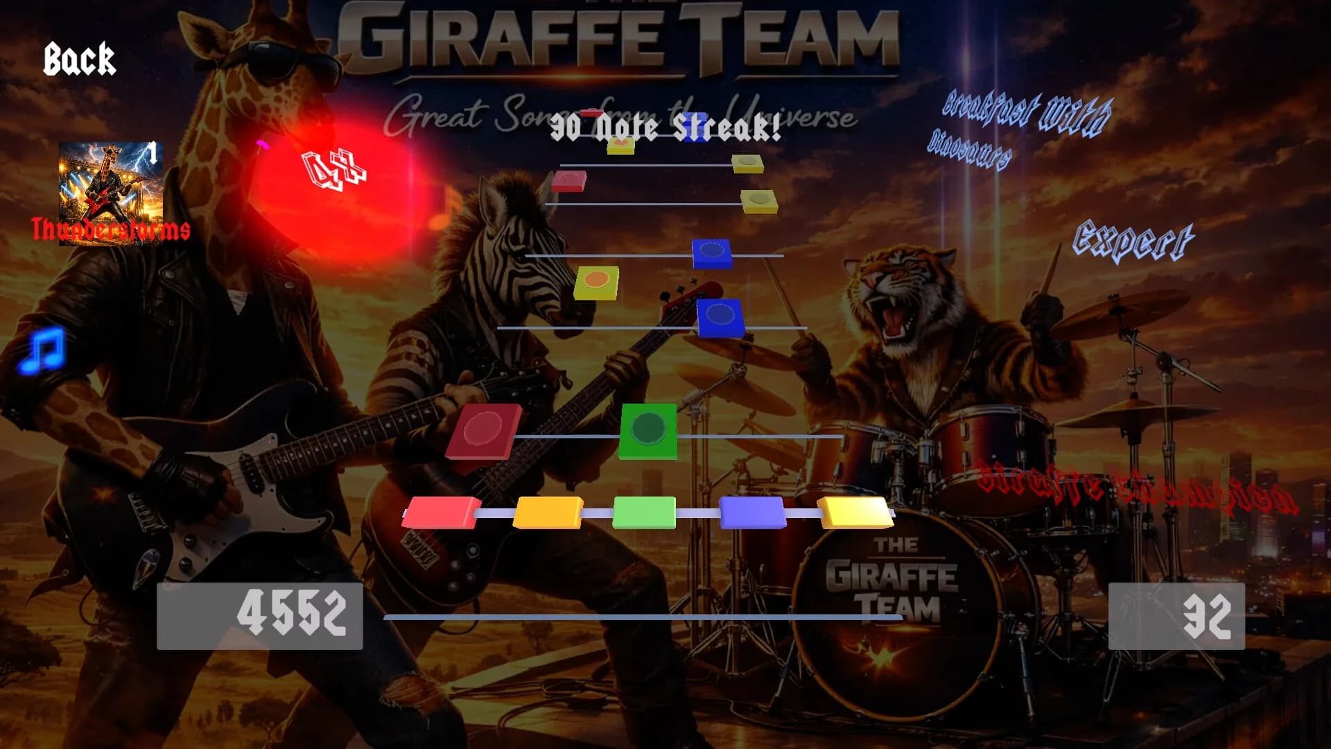Giraffe Champion: The Rock Music Game görsel 2