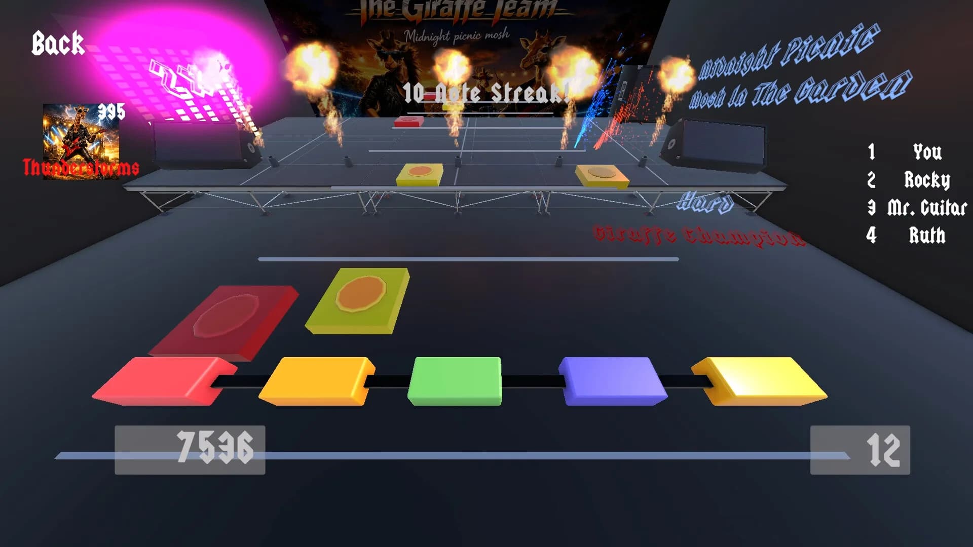Giraffe Champion: The Rock Music Game görsel 5