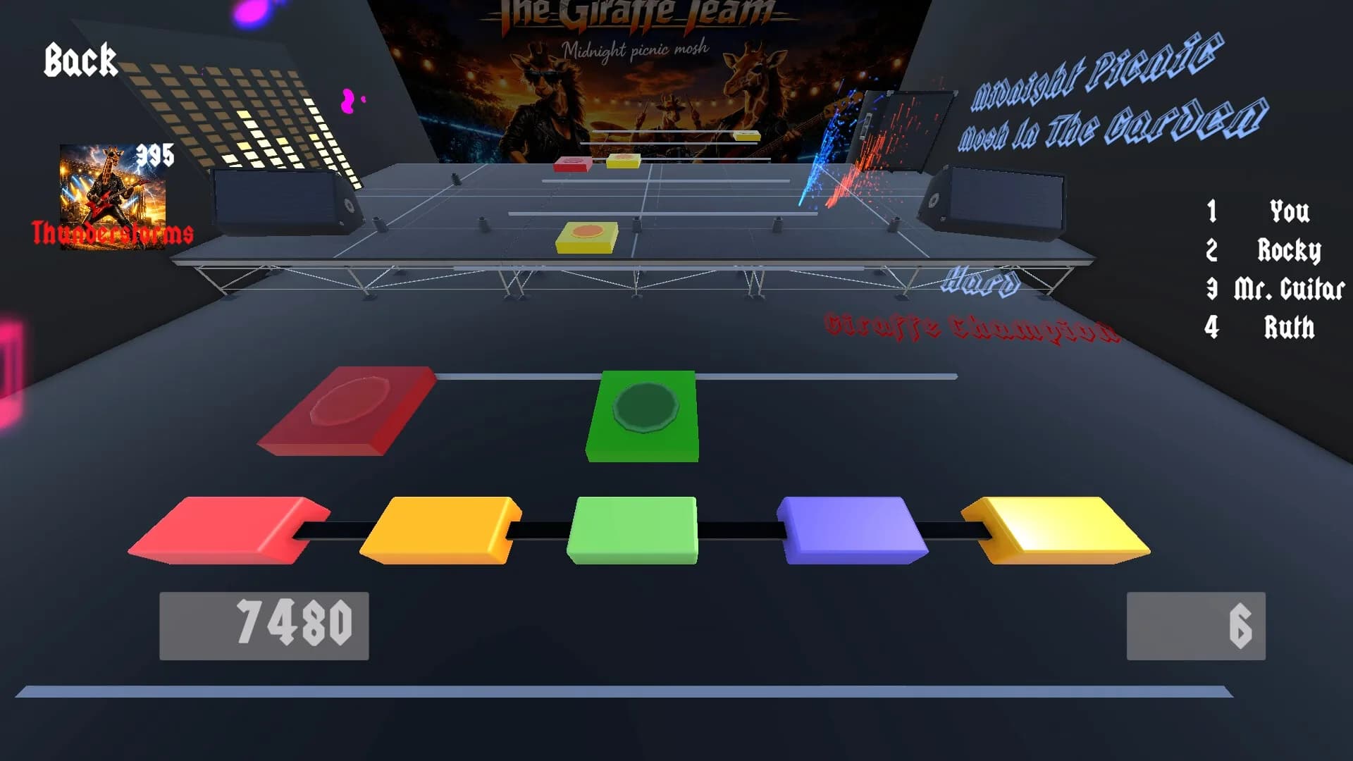 Giraffe Champion: The Rock Music Game görsel 9