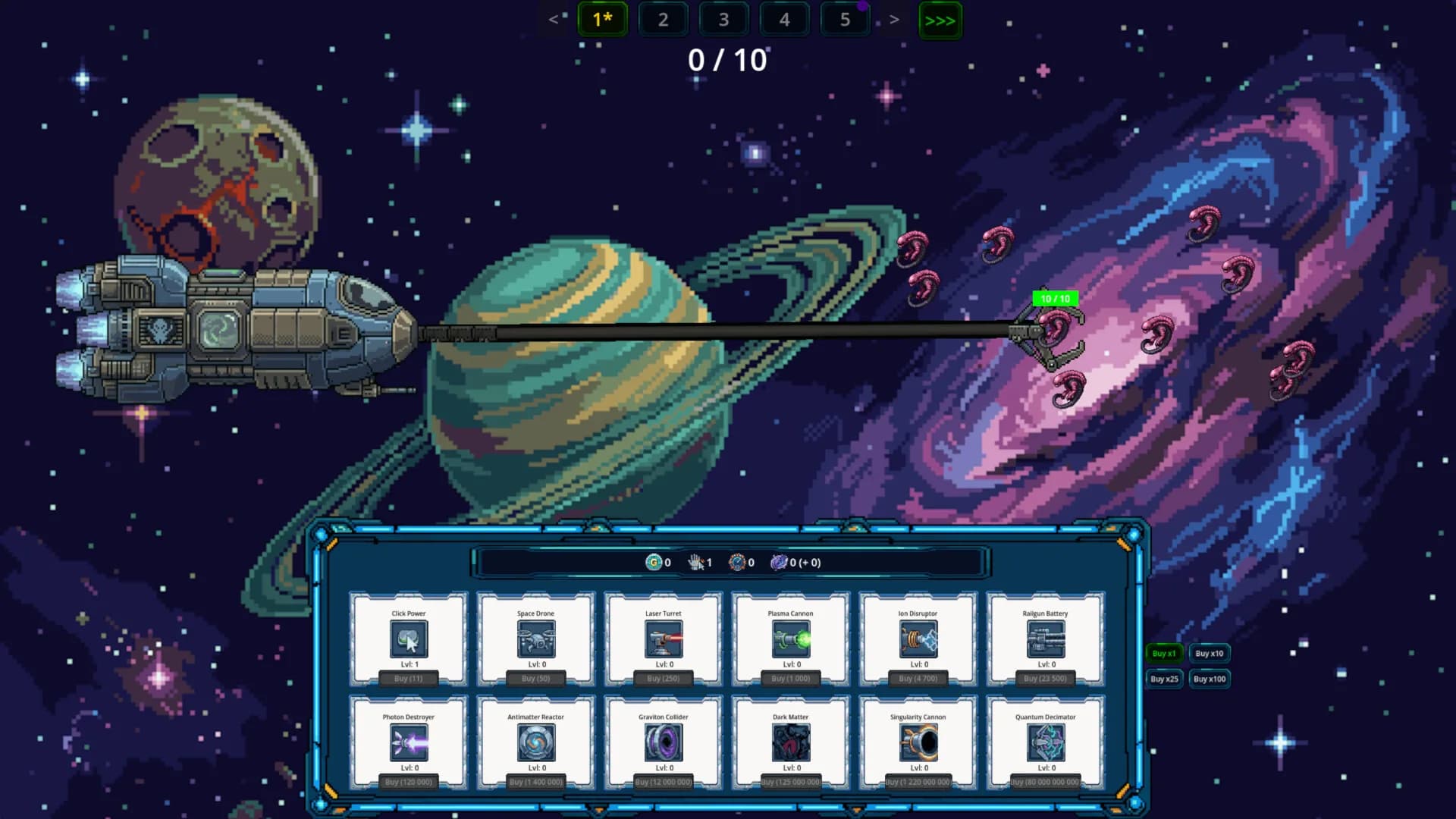 Space Fetus Attack Idle Clicker görsel 2
