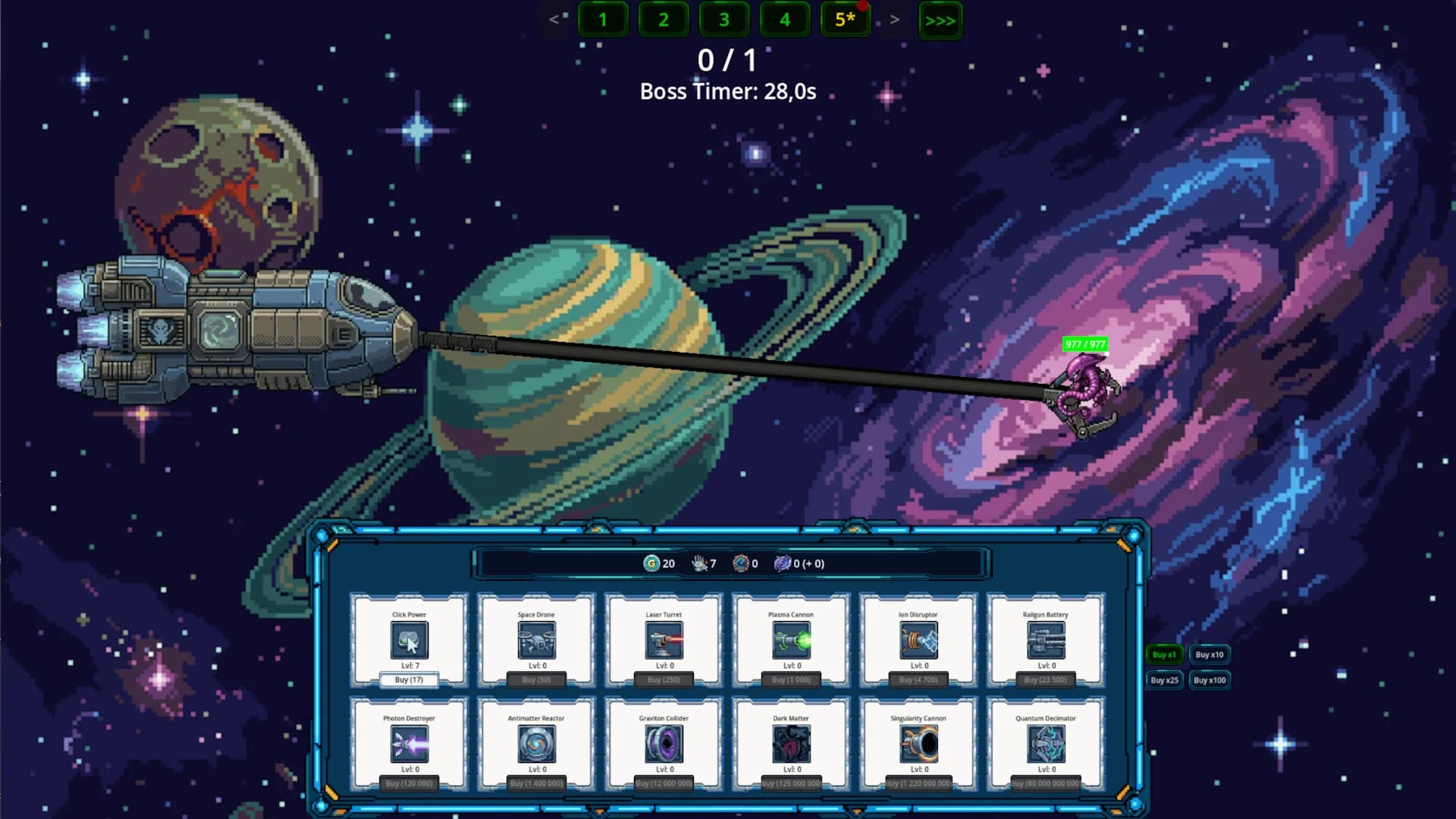 Space Fetus Attack Idle Clicker görsel 4