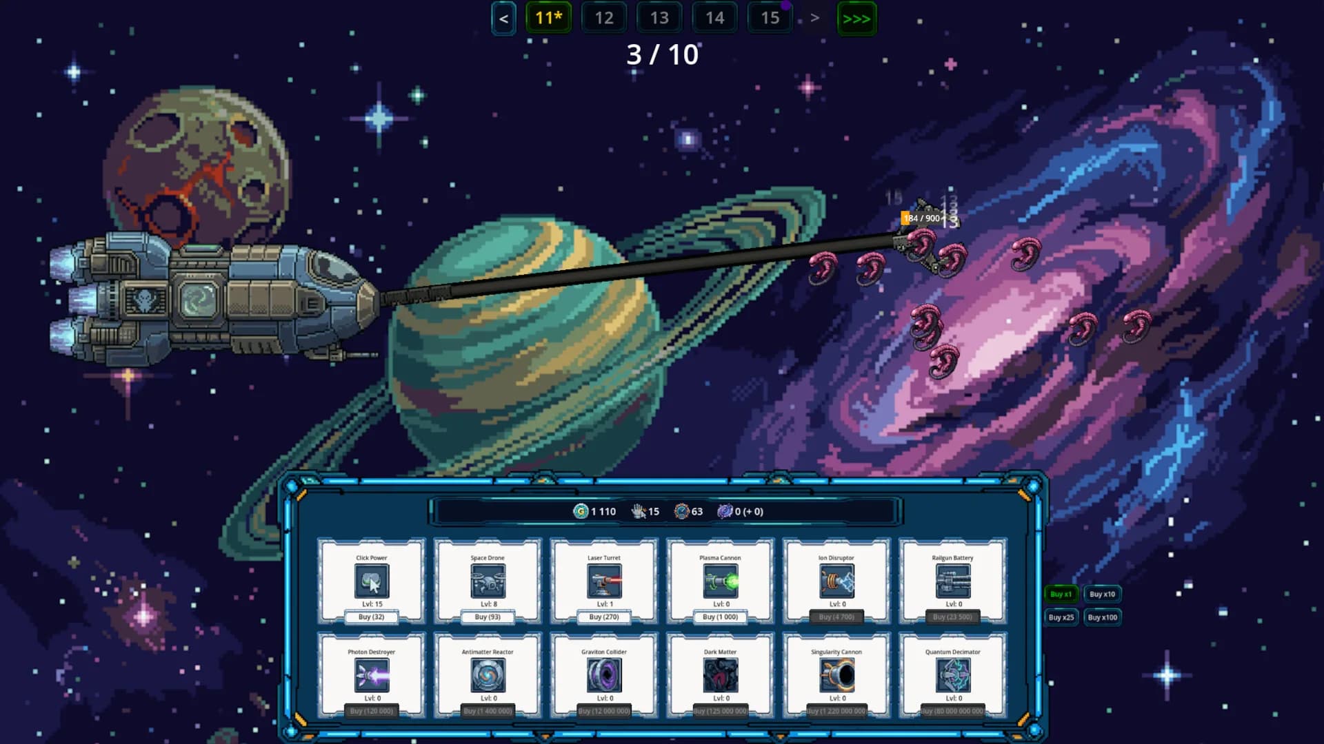 Space Fetus Attack Idle Clicker görsel 5