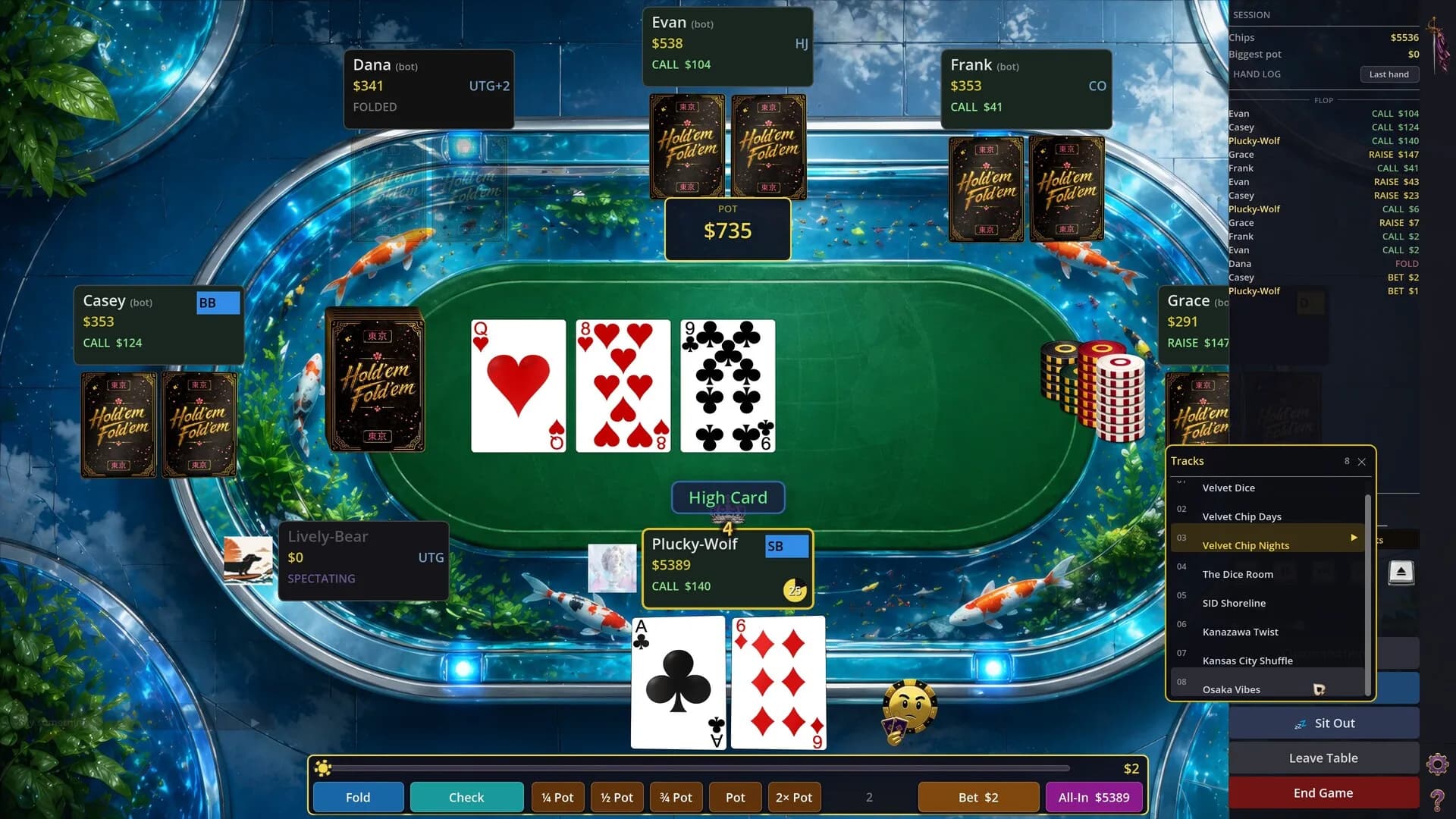 Hold'em Fold'em Poker görsel 5