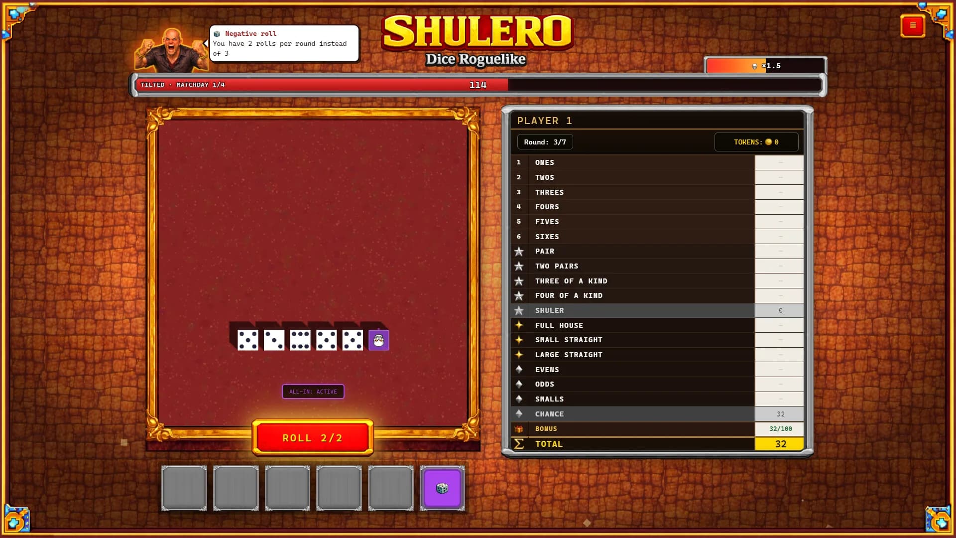 SHULERO – Dice Roguelike görsel 9
