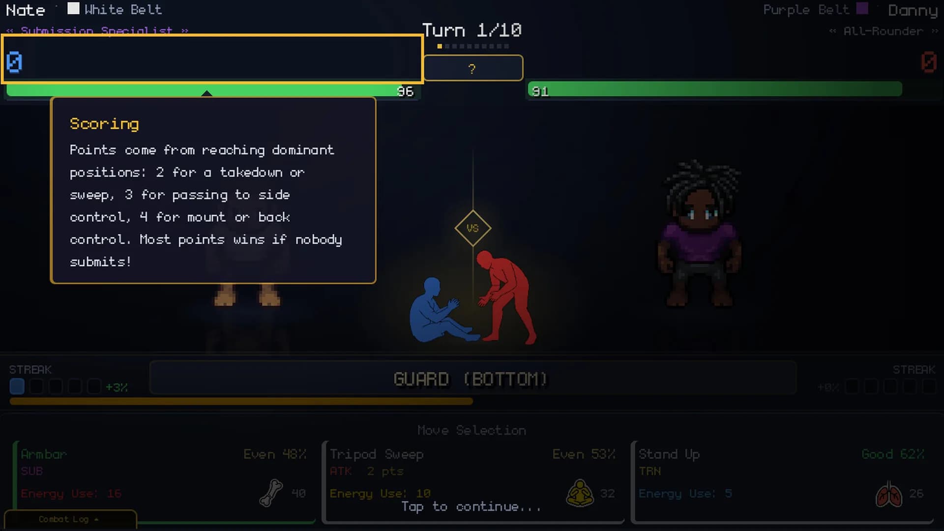 Submission Saga: The Jiu Jitsu RPG görsel 19