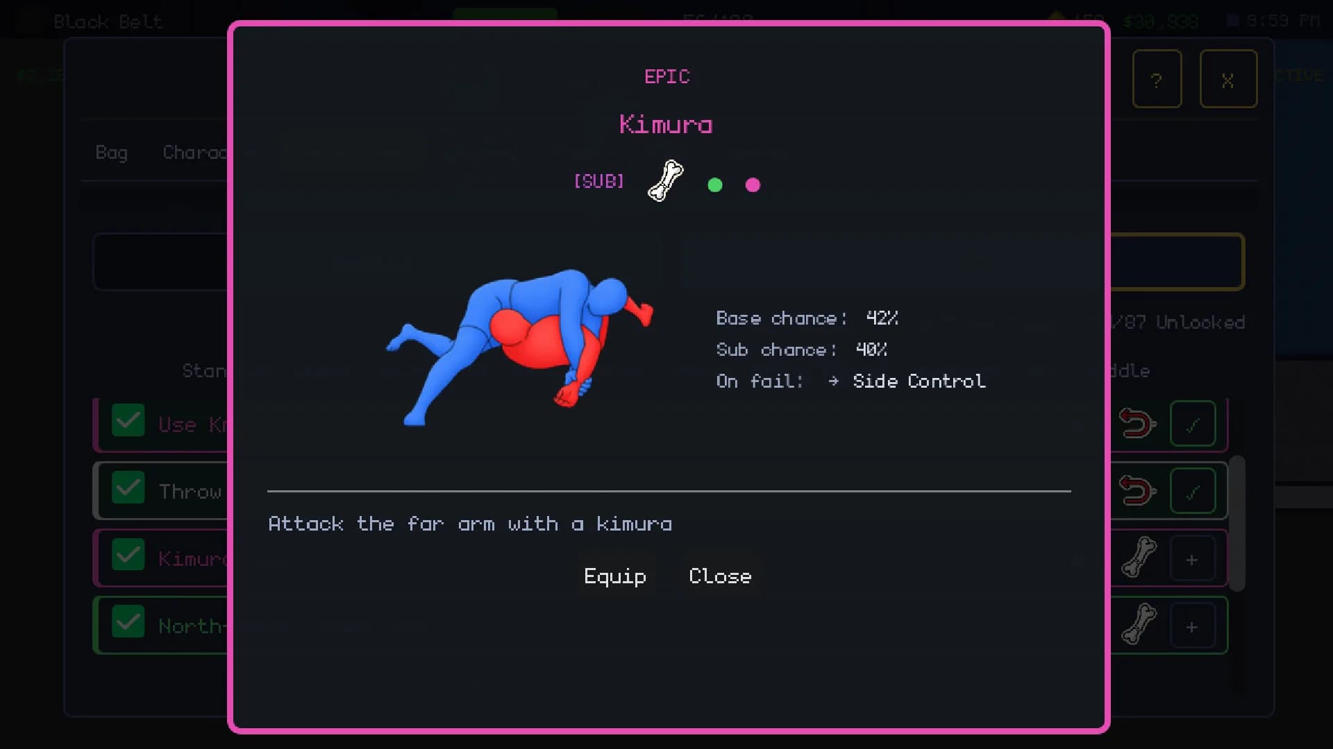 Submission Saga: The Jiu Jitsu RPG görsel 29