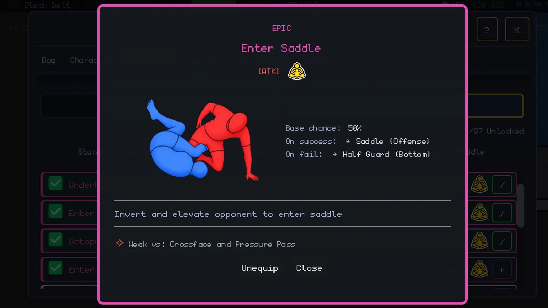 Submission Saga: The Jiu Jitsu RPG görsel 32