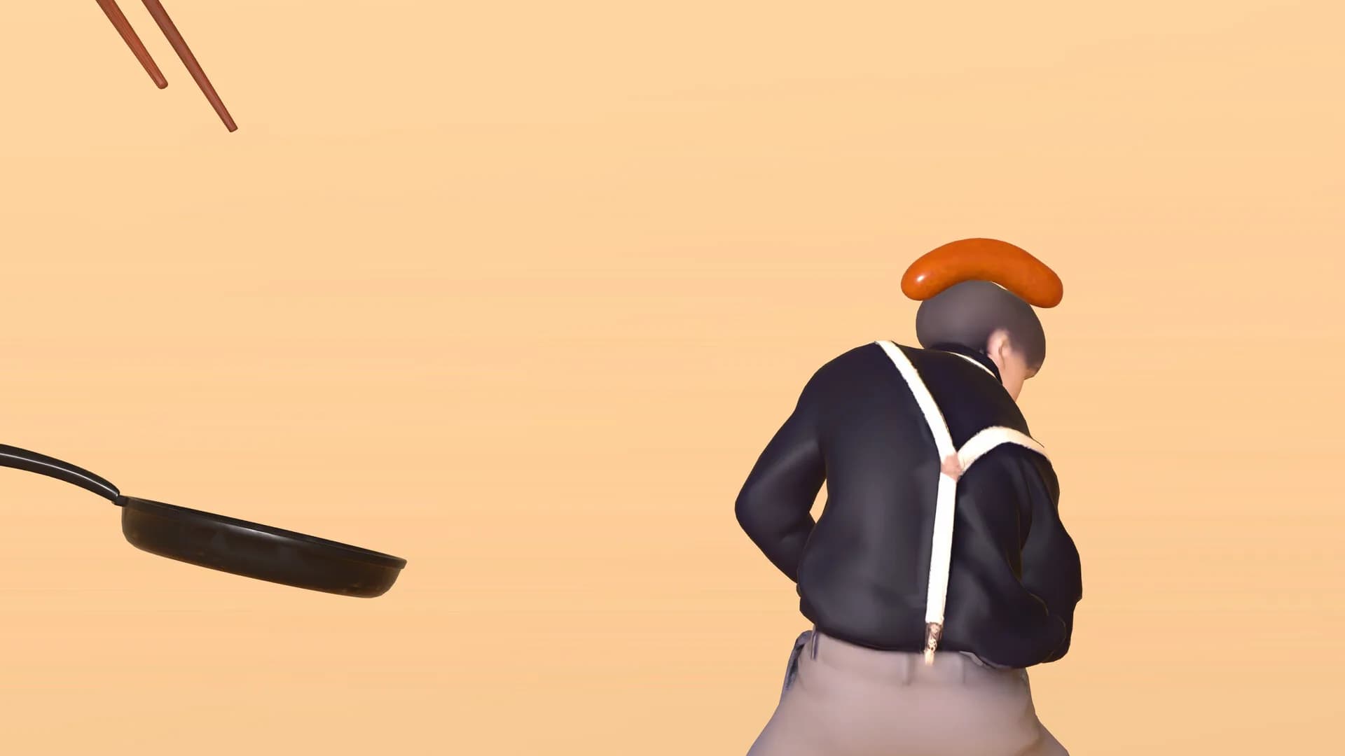 a weird game about sausage görsel 4