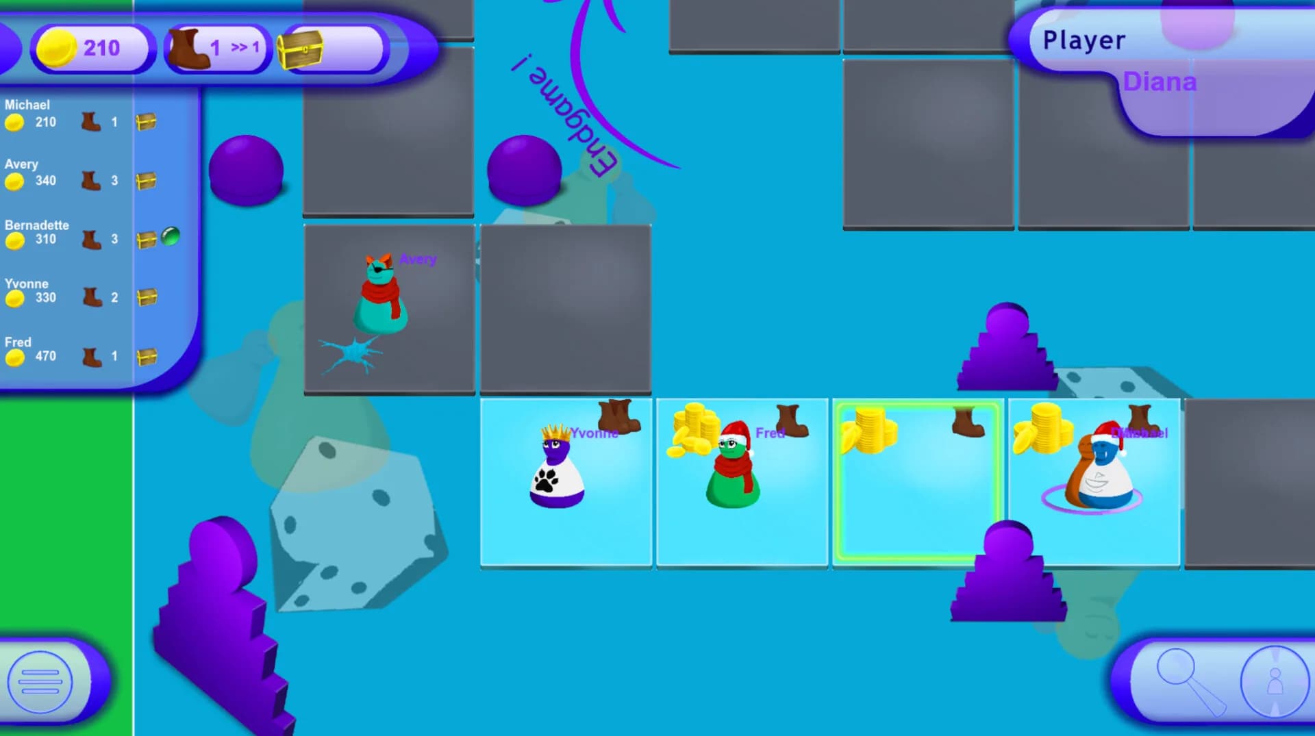 Blobby Coins - The Board Game görsel 2