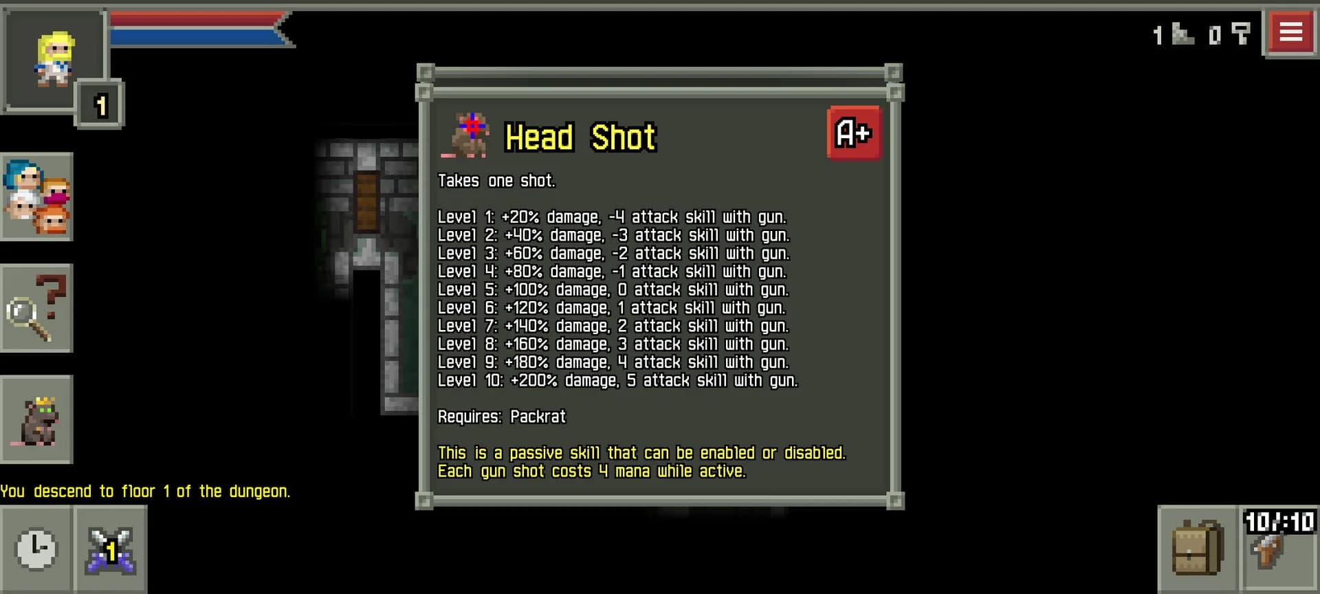 Skillful Pixel Dungeon görsel 9