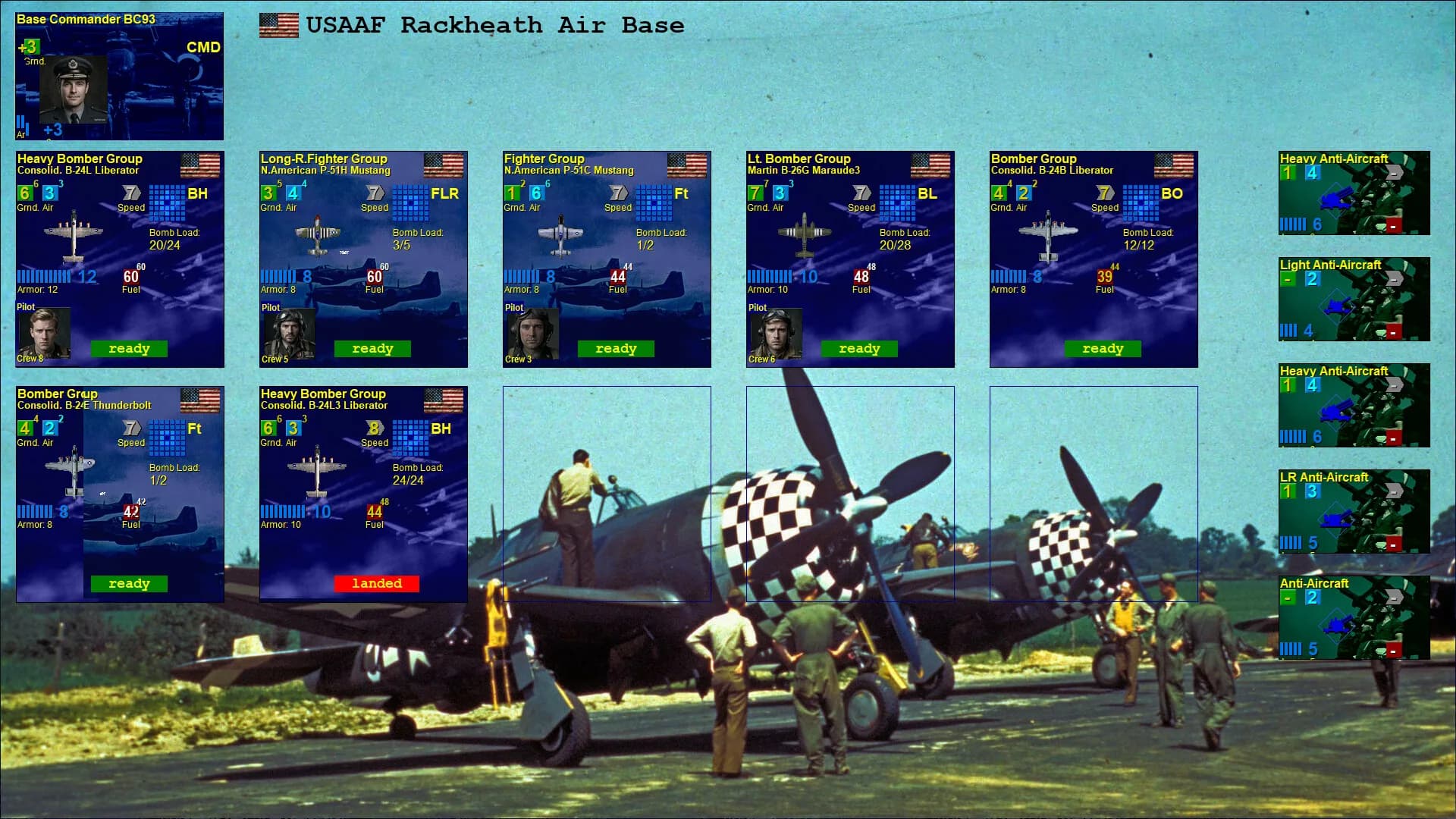 Air War General - WW2 Air Force Wargame görsel 3