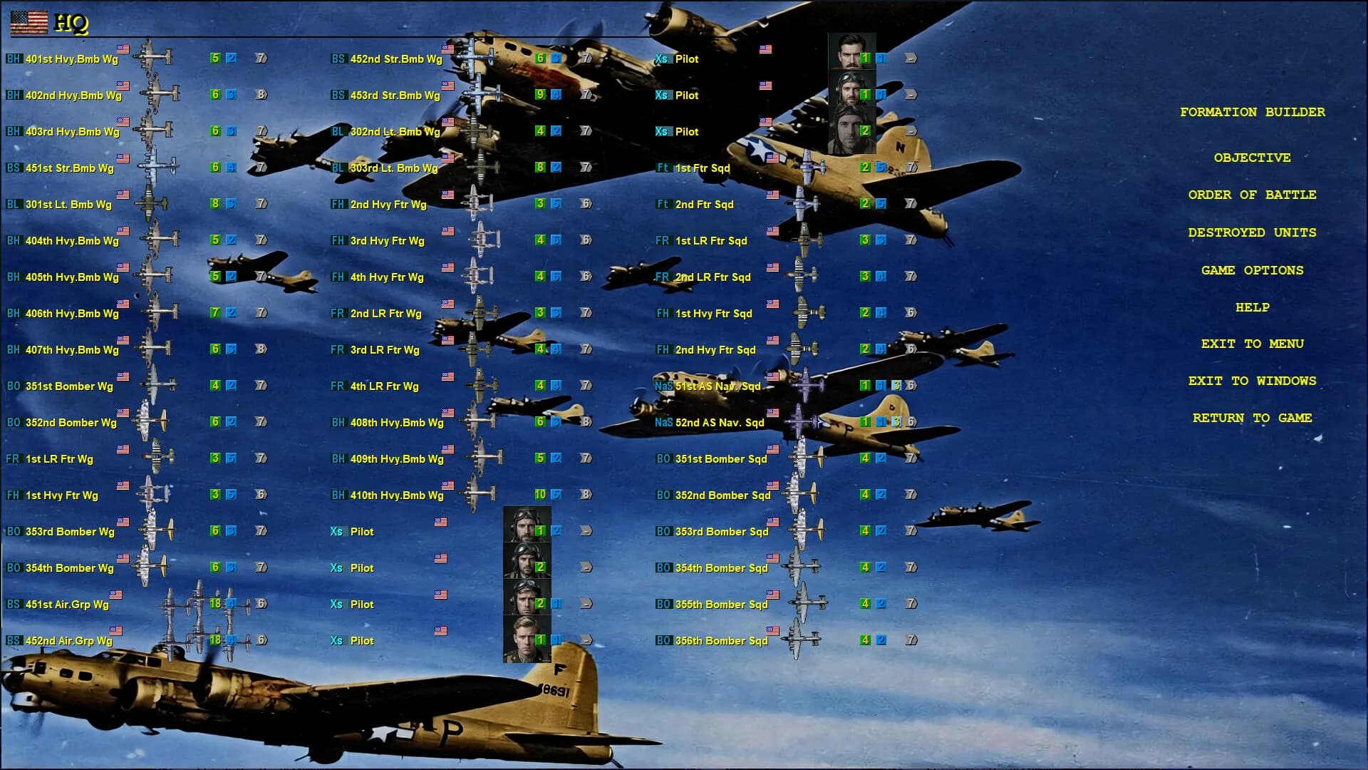 Air War General - WW2 Air Force Wargame görsel 5