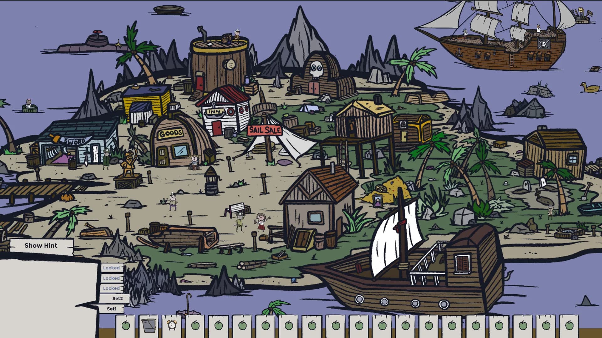 Of Nooks and Nonsense: A Pirate Hidden Object Game görsel 2