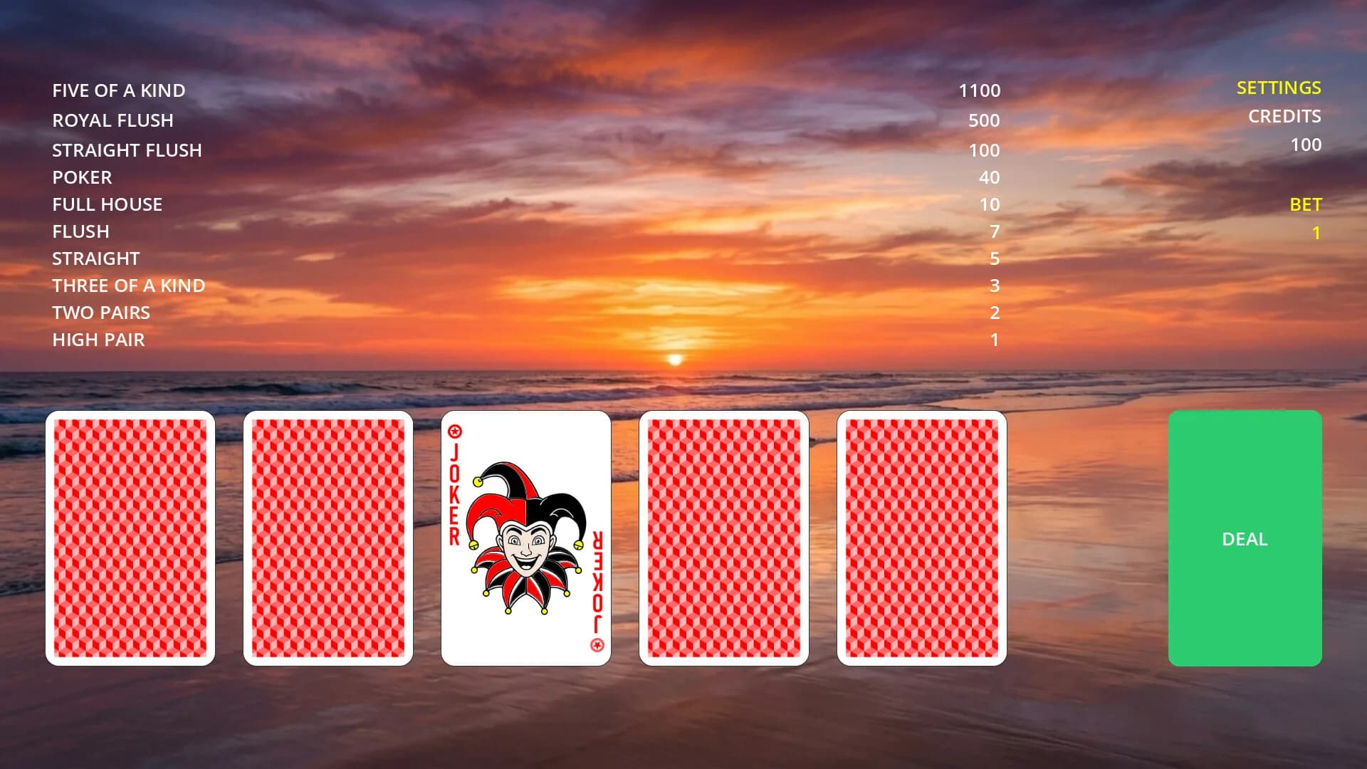 Poker Double or Nothing görsel 2