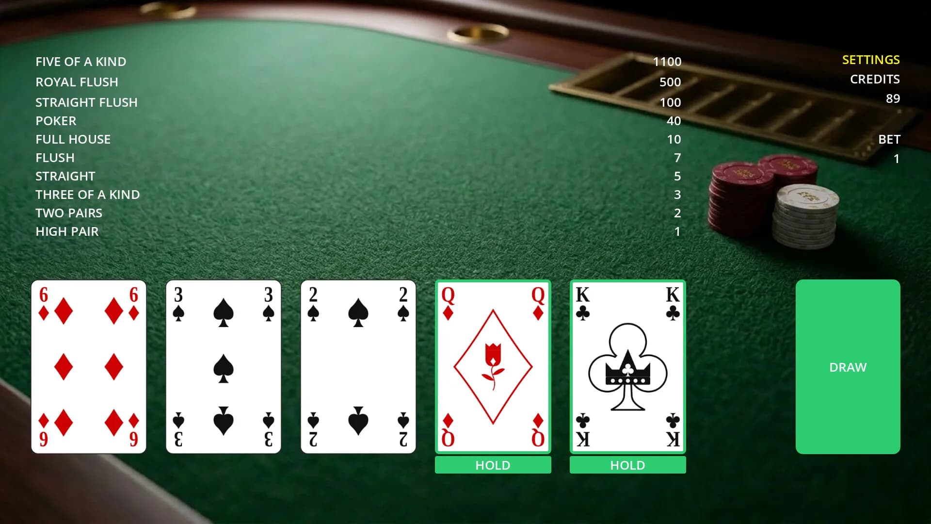 Poker Double or Nothing görsel 14