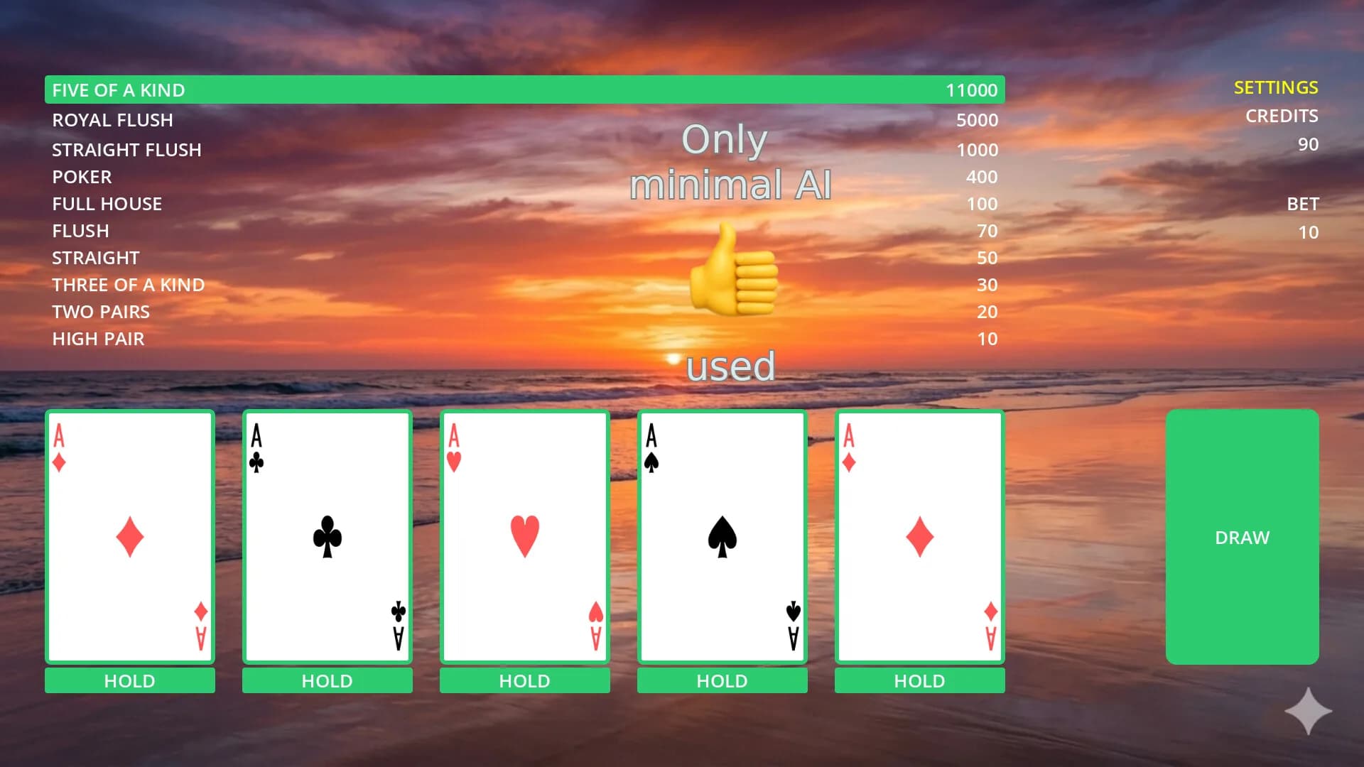Poker Double or Nothing görsel 7