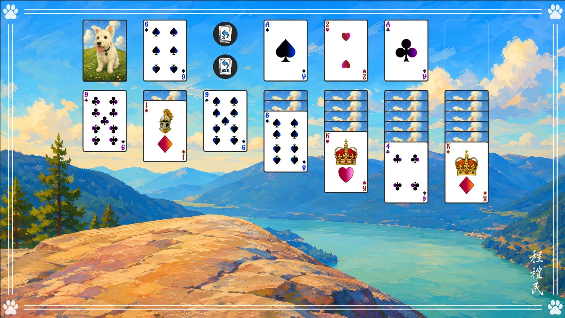 Deck-A-Doodle Solitaire görsel 2