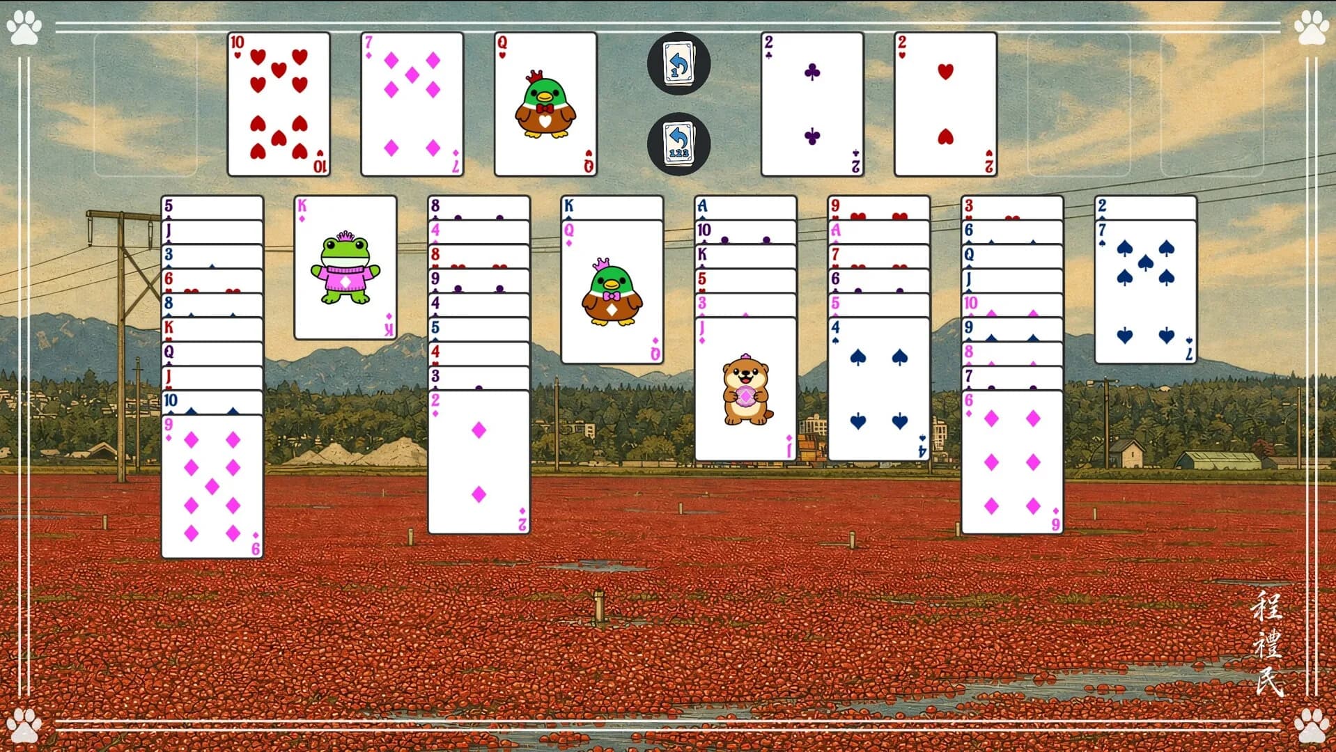 Deck-A-Doodle Solitaire görsel 6