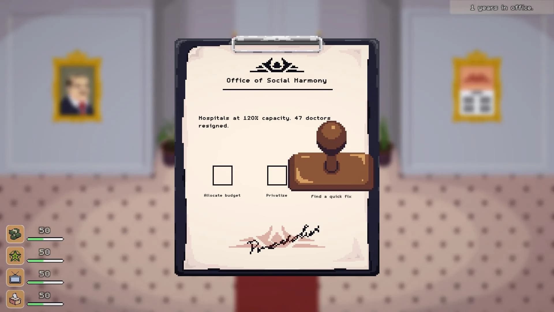 Dear President görsel 2