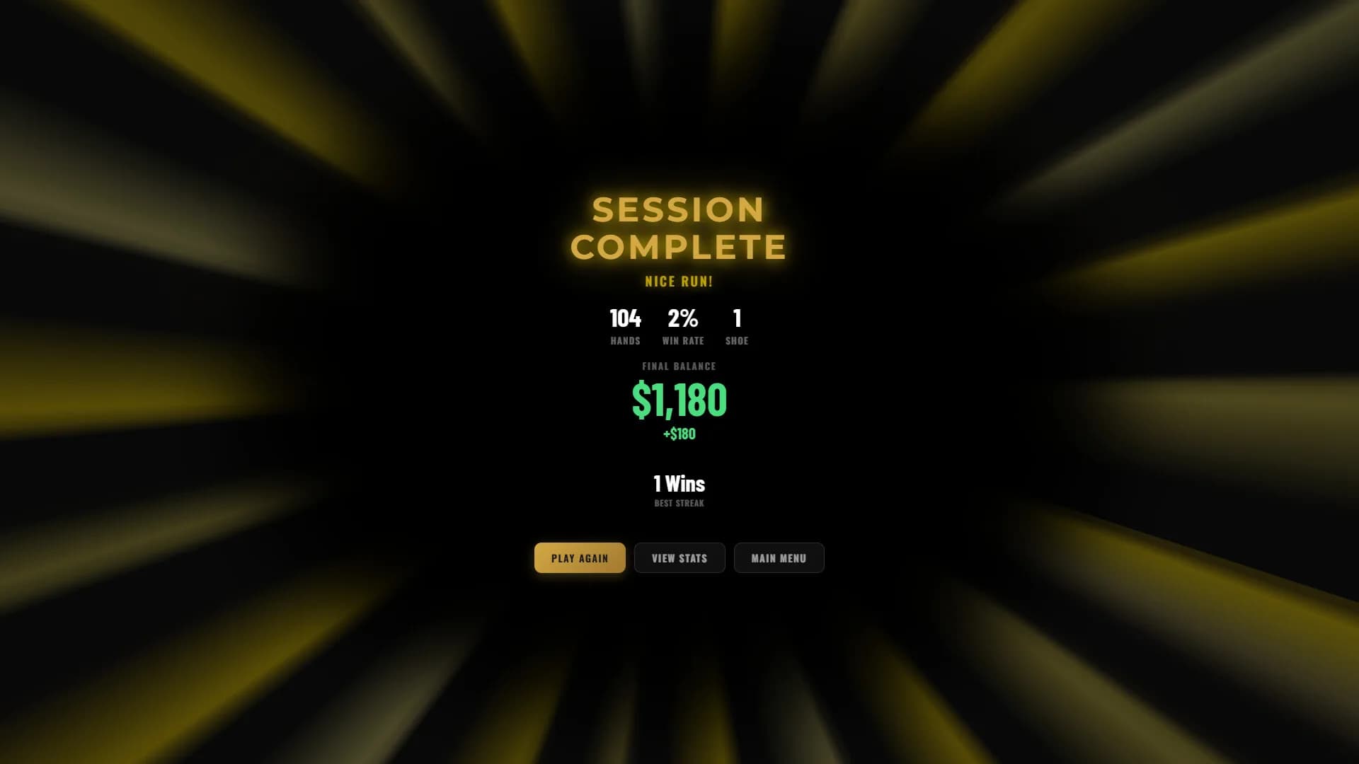 Baccarat Strada: Ultimate Baccarat Punto Banco Simulator & Trainer görsel 8