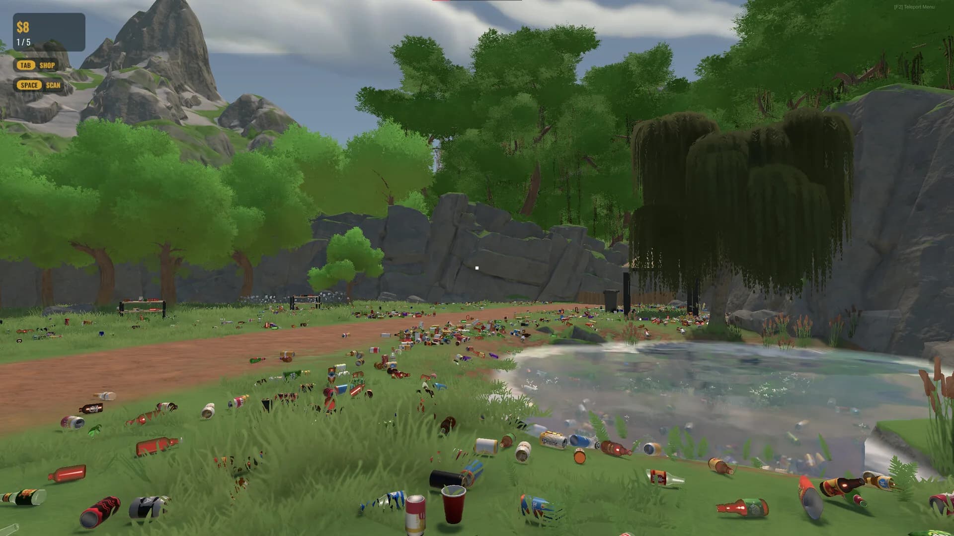 Party's Over: Backyard Cleanup Simulator görsel 5