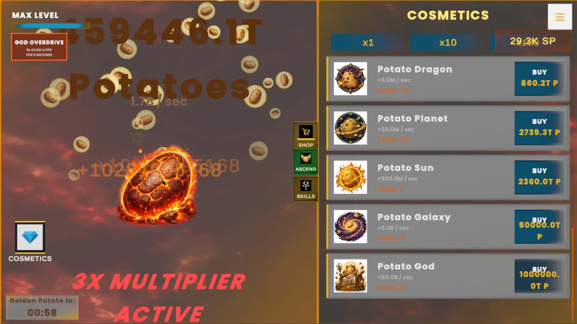 Potato Dominion Clicker görsel 3