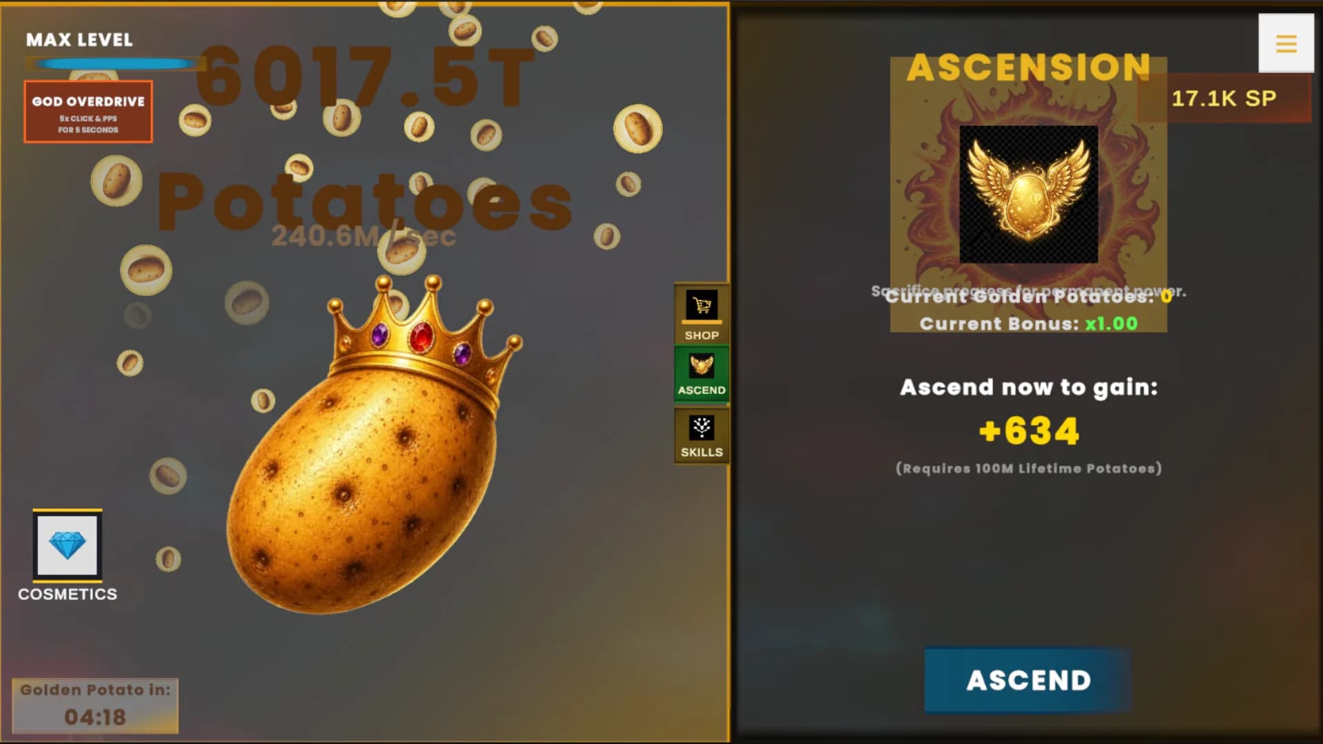 Potato Dominion Clicker görsel 6