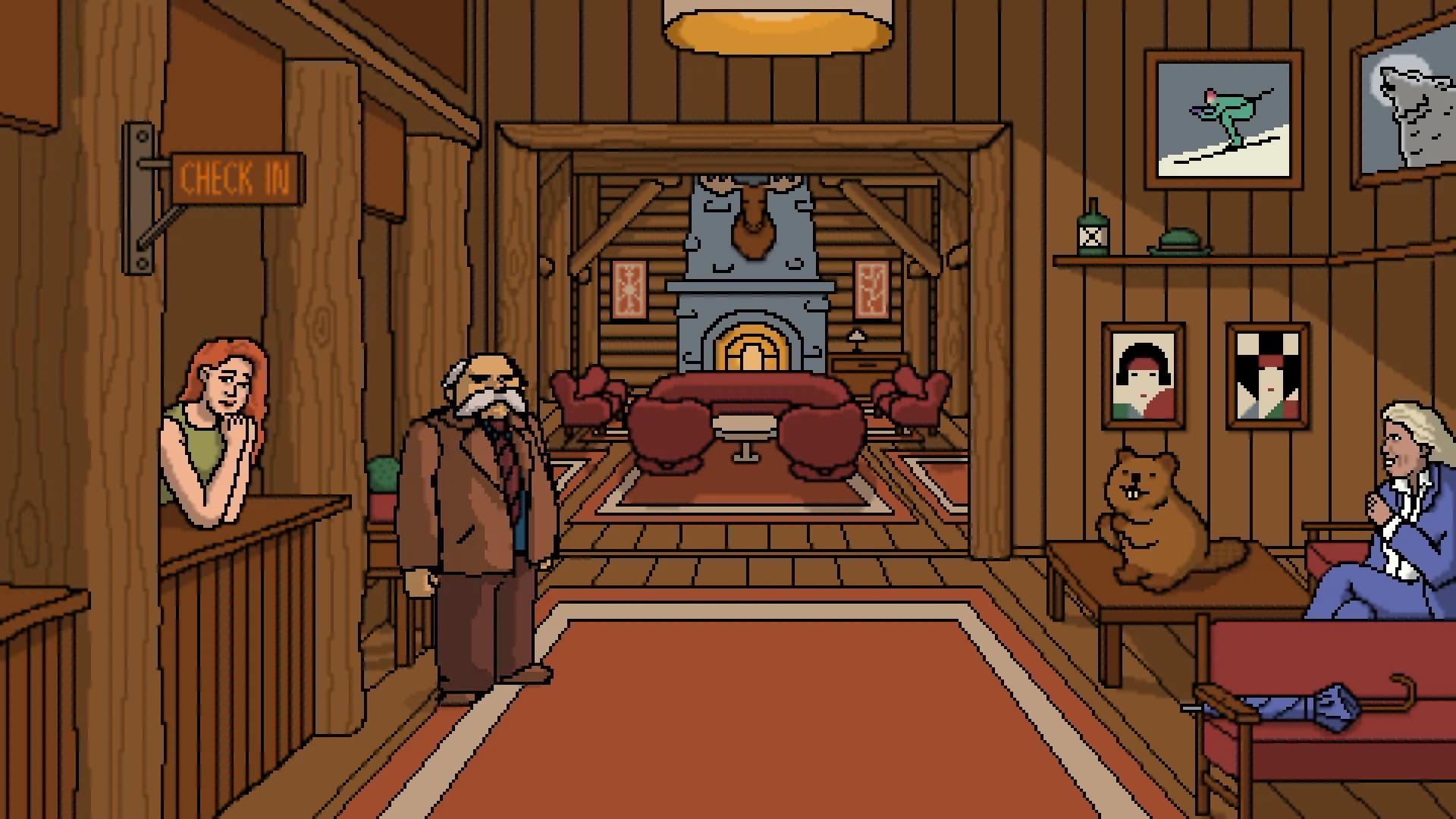 Powder Trails: A Ski Resort Mystery görsel 2